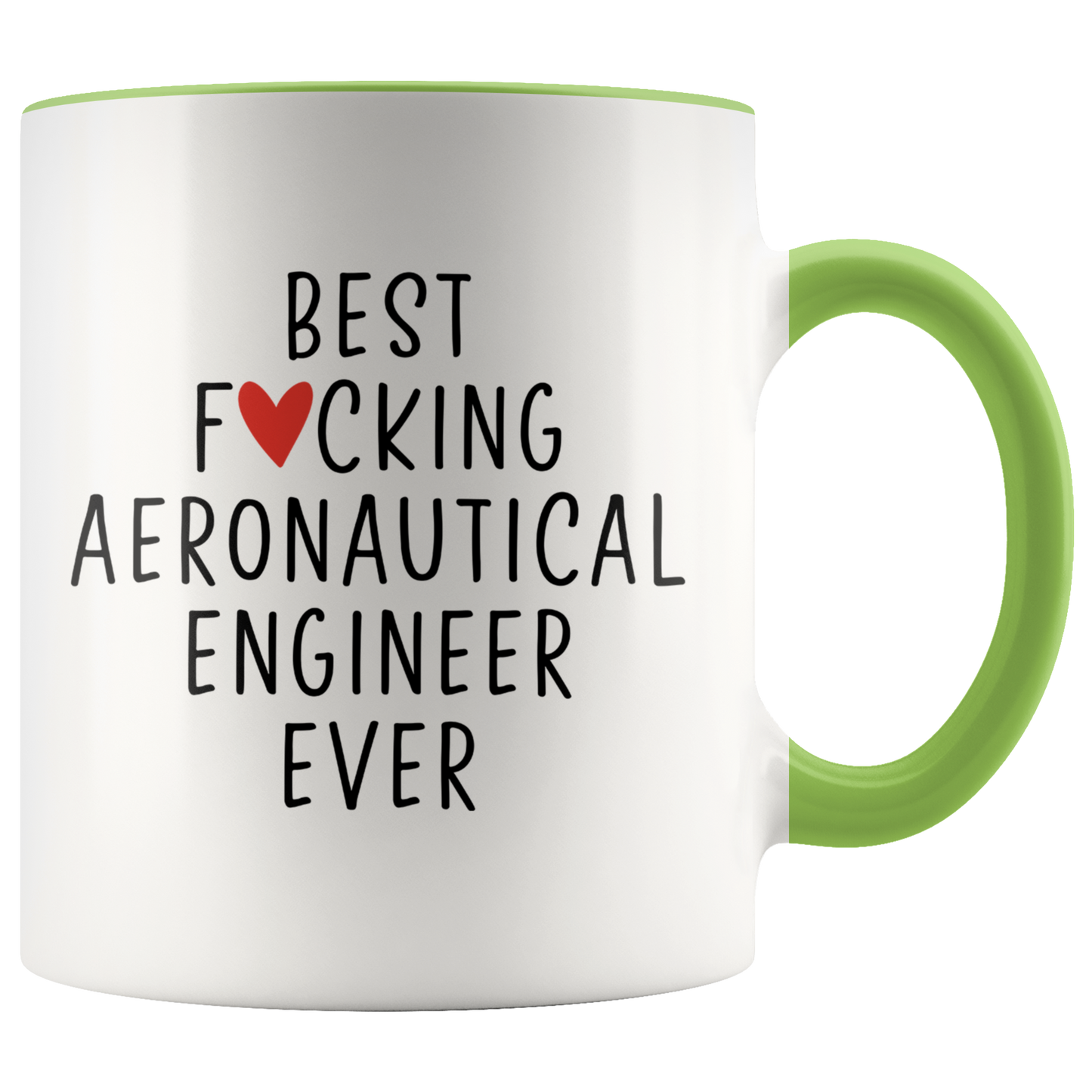 Aeronautical engineer Gifts, Coffee Mug, Two Tone Accent Cup, Birthday Gift for Men and Women