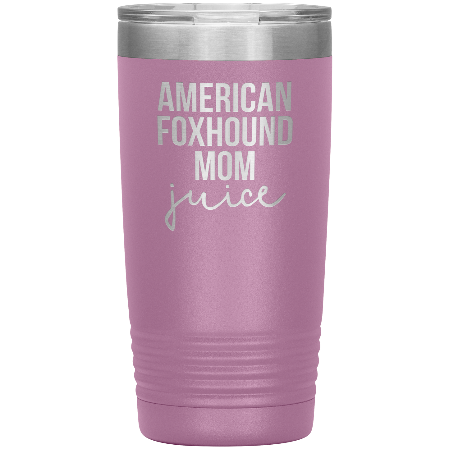 American Foxhound Mom Tumbler, Funny Travel Coffee Mug, Birthday Gifts for Men and Women