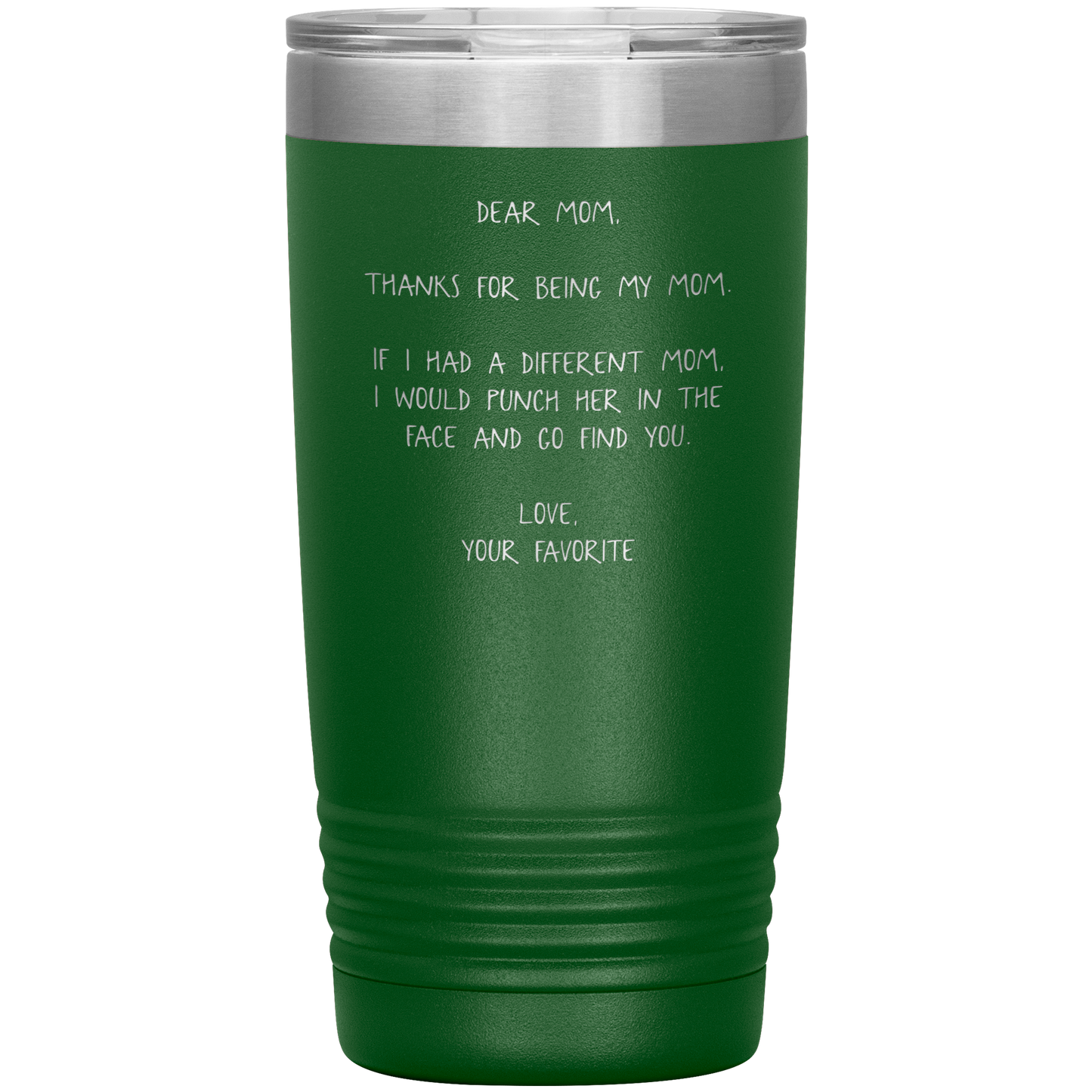 Mom Tumbler, Funny Travel Coffee Mug, Birthday Gifts for Men and Women