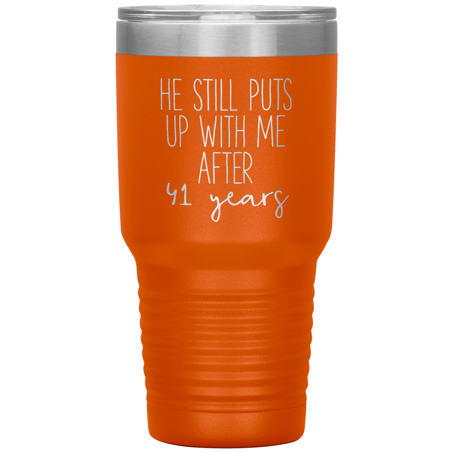 41st Anniversary Gifts, Coffee Mug, Tumbler, Birthday Gifts for Men and Women