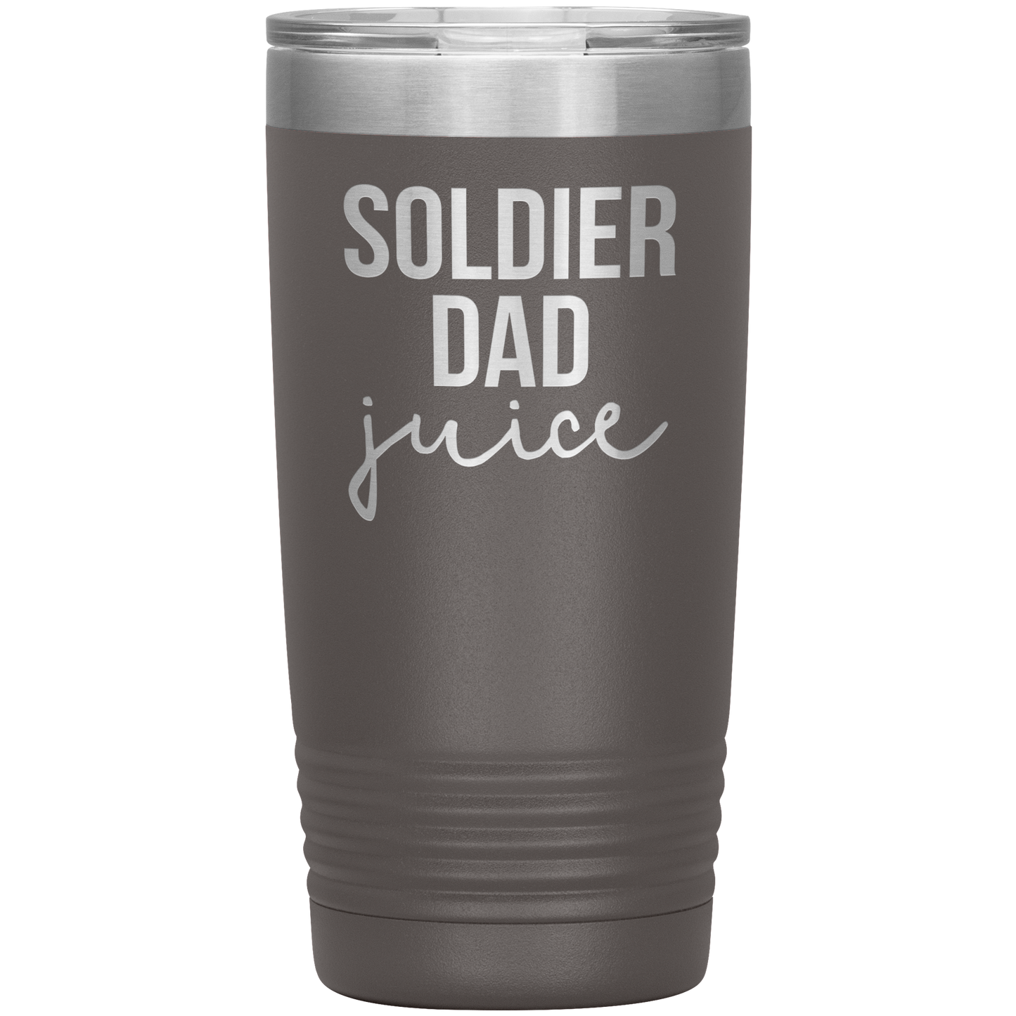 Soldier Dad Tumbler, Soldier Dad Gifts, Travel Coffee Mug, Birthday Gifts for Men and Women