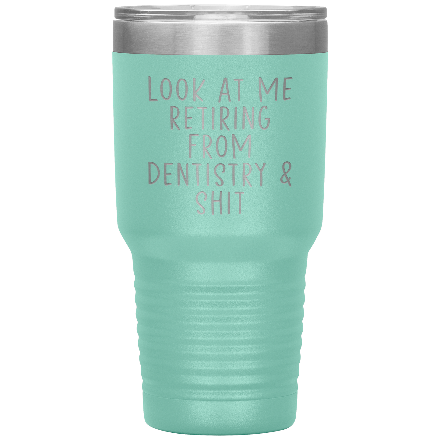 Tumbler de retiro del dentista, regalos de retiro del dentista, taza de café de viaje, regalos de cumpleaños para hombres y mujeres