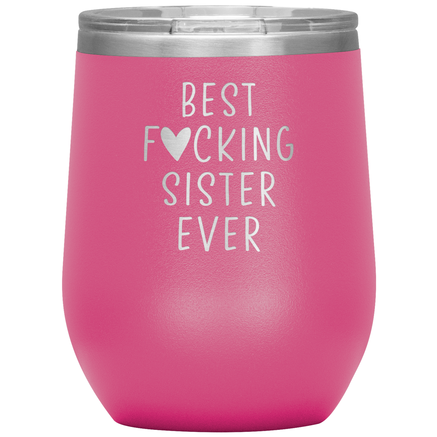 Sister Tumbler, Sister Gifts, Travel Wine Cup, Birthday Gifts for Men and Women