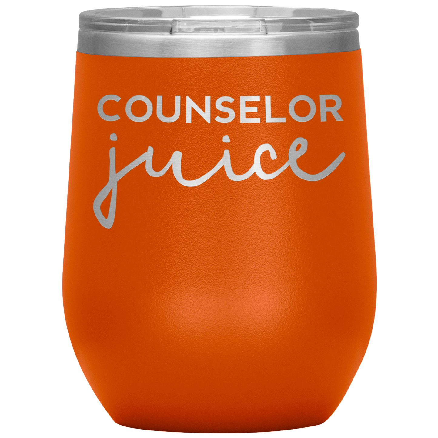 Counselor Wine Tumbler, Counselor Gifts, Travel Wine Cup, Birthday Gifts for Men and Women