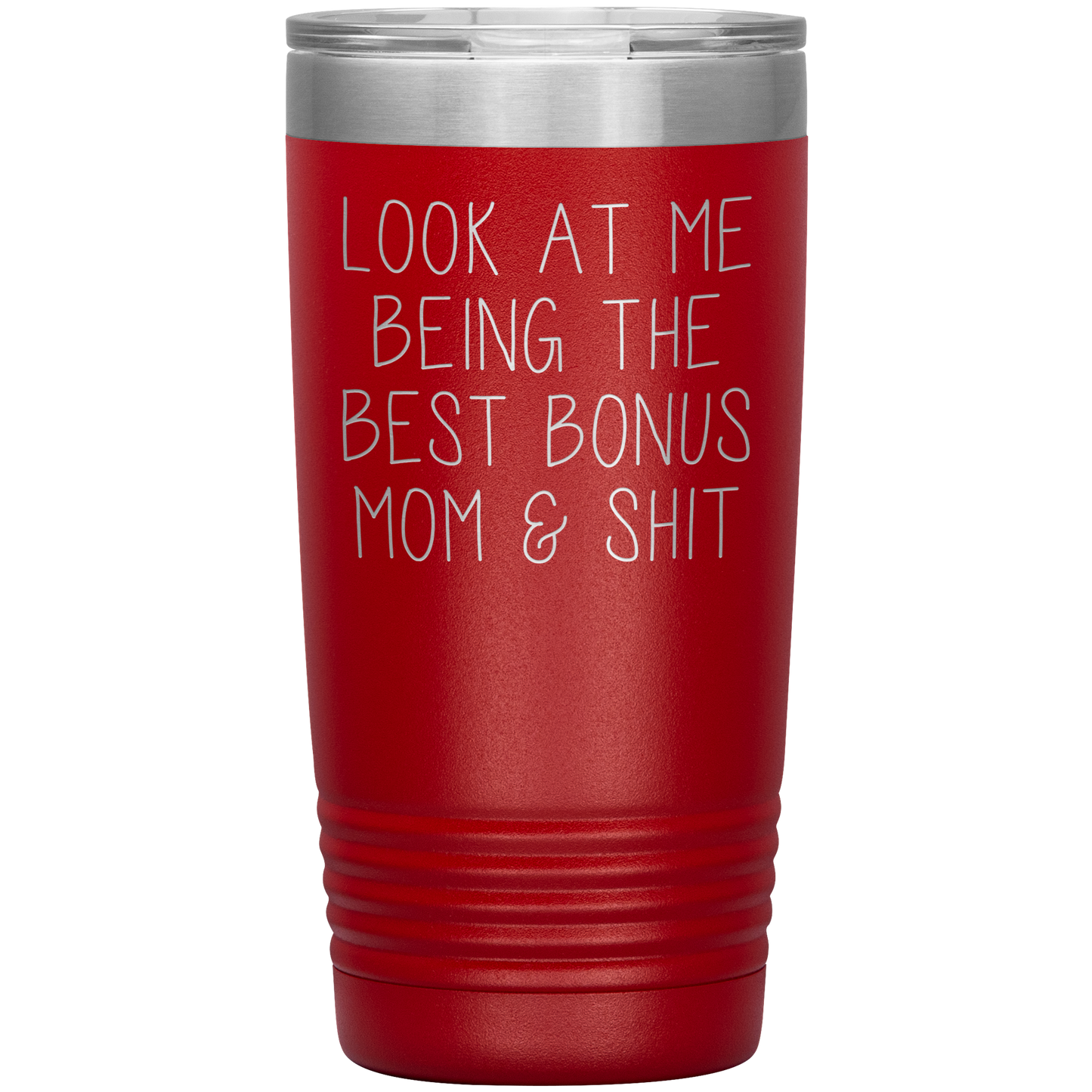 Bonus Mom Tumbler, Step Mom Gifts, Stepmom Coffee Mug, Birthday Gifts for Men and Women