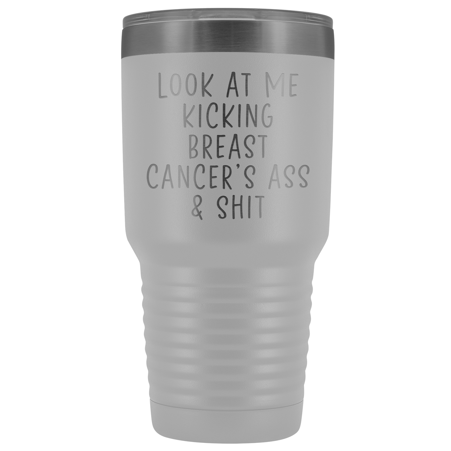 Breast Cancer Tumbler, Breast Cancer Survivor Gifts for Women, Funny Breast Cancer Survivor Mug