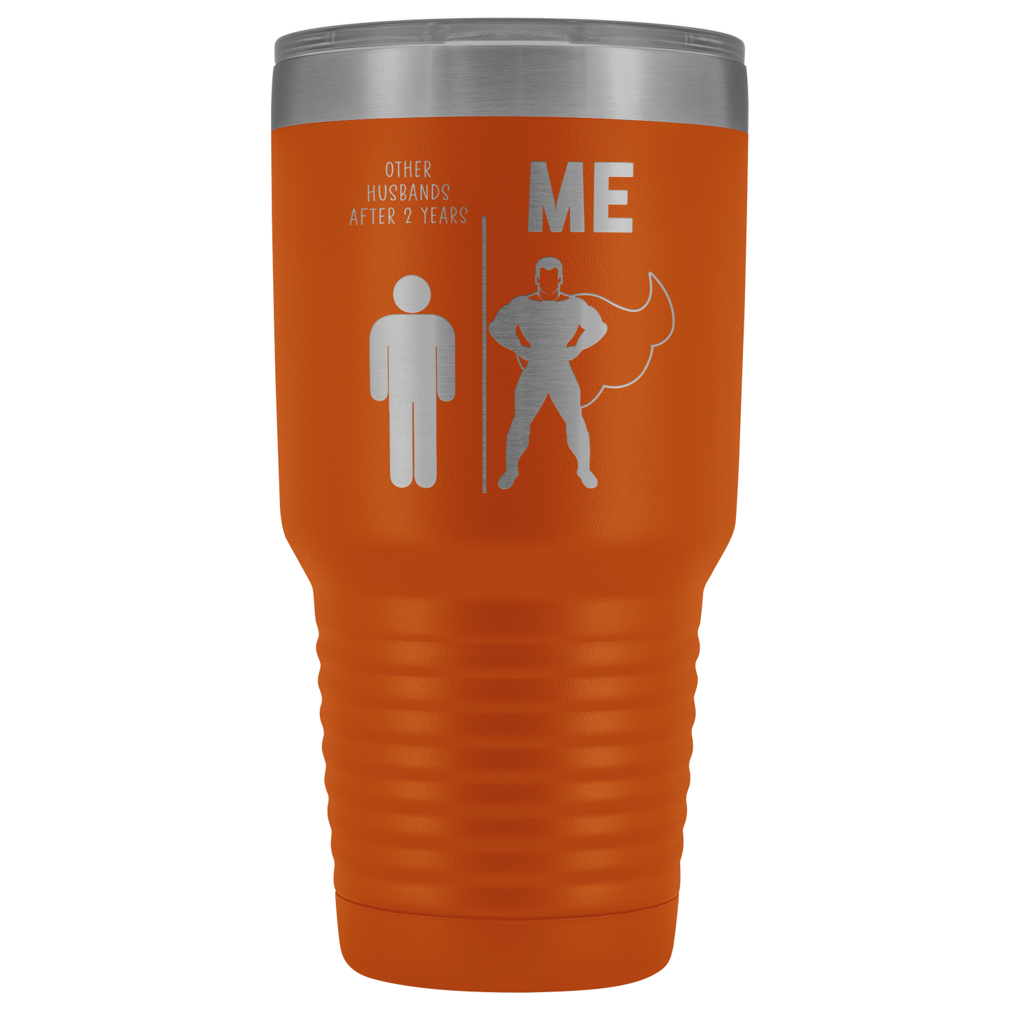 2nd Anniversary Gifts for Husband, 2 Year Anniversary Gifts for Men, Tumbler Mug