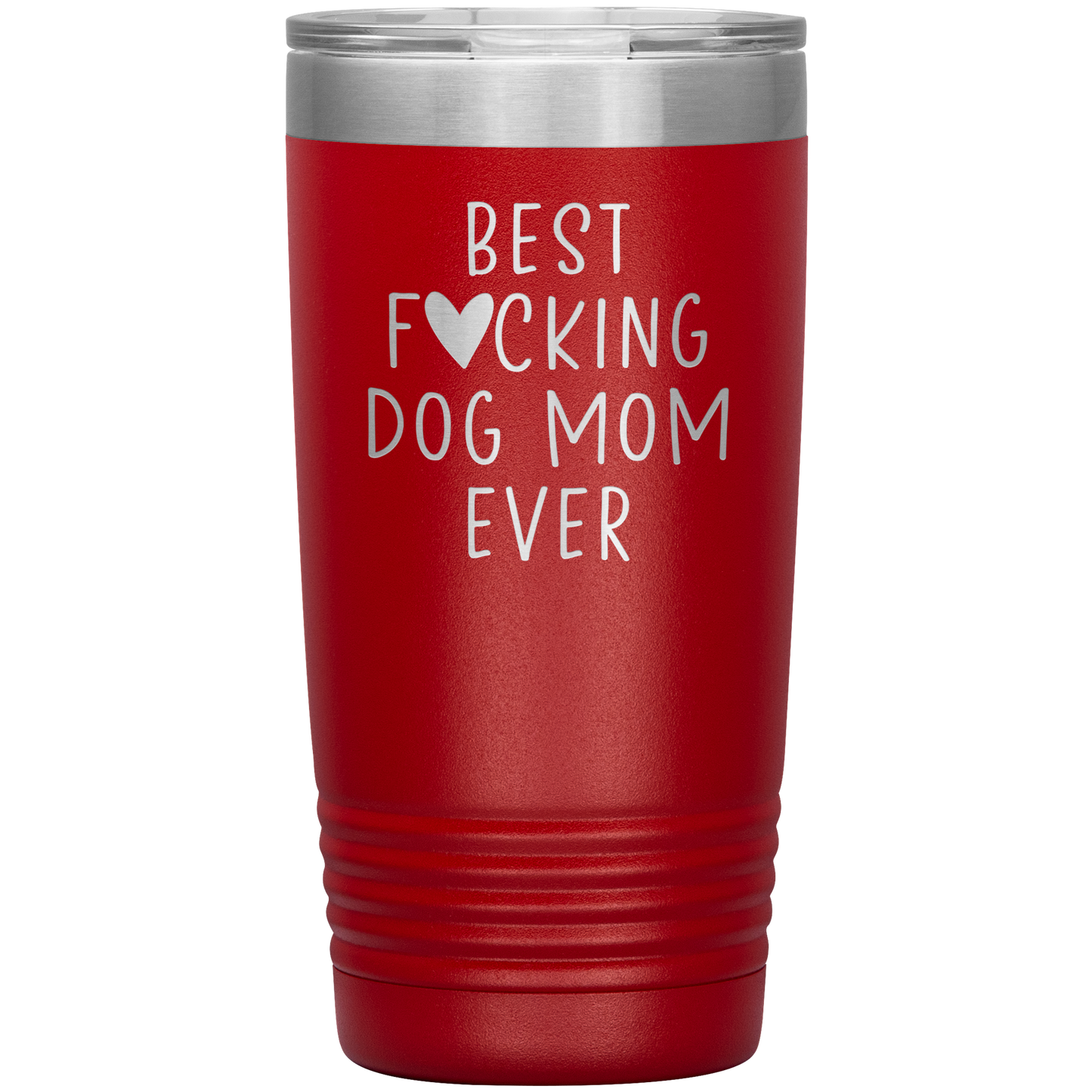 Dog Mom Tumbler, Dog Mom Gifts, Travel Coffee Mug, Birthday Gifts for Men and Women