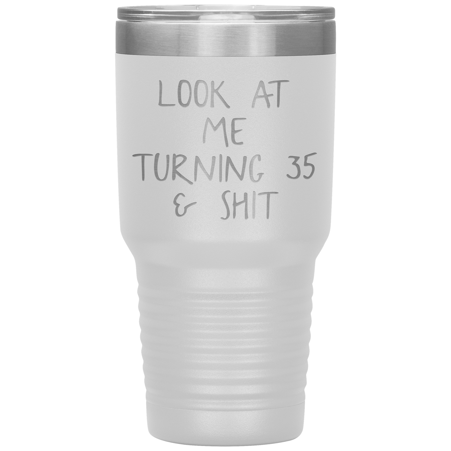 35th Birthday Tumbler, 35th Birthday Gifts, Travel Coffee Mug, Birthday Gifts for Men and Women