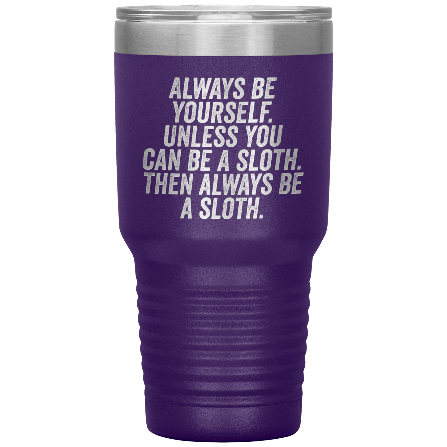 Sloth Tumbler, Sloth Gifts, Travel Coffee Mug, Birthday Gifts for Men and Women