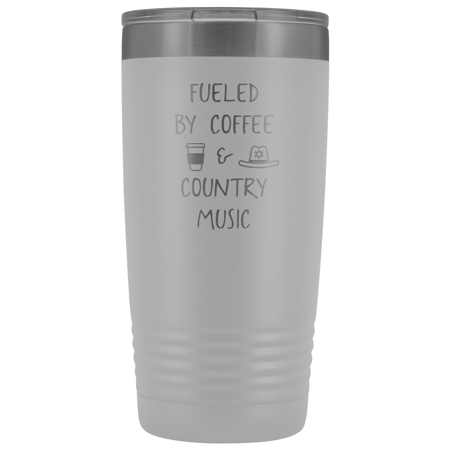 COUNTRY MUSIC TUMBLER Funny Country Lover Gift Mamma e papà Travel Mug Best Friend Cup Sorella Compleanno Doni Fratello Cup