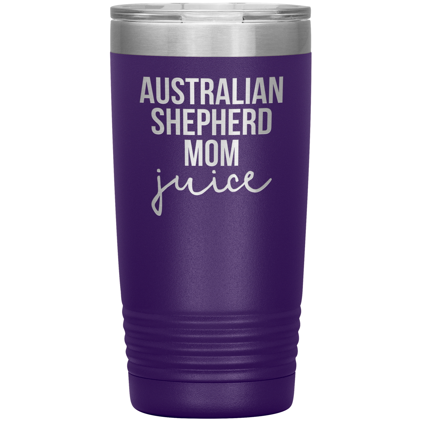 Australian Shepherd Mom Tumbler, Funny Travel Coffee Mug, Birthday Gifts for Men and Women