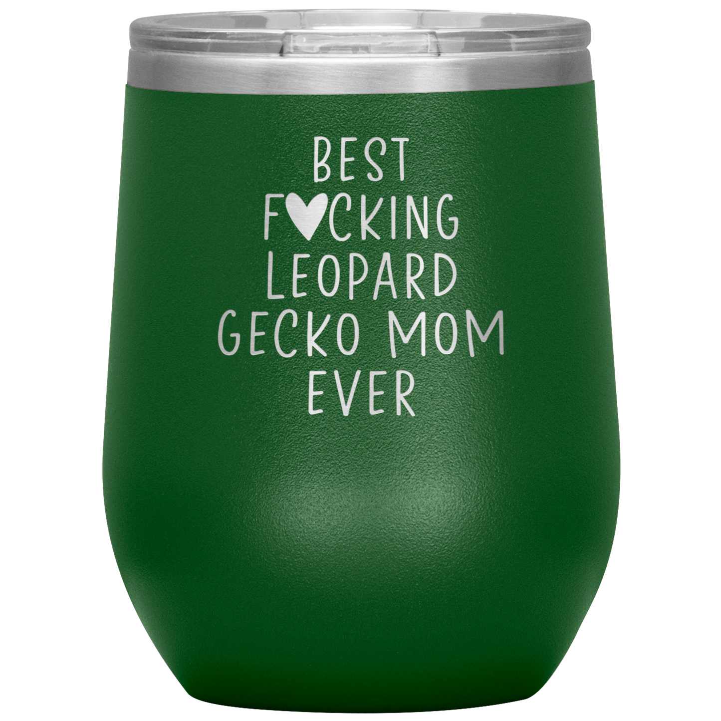 Leopard Gecko Mom Wine Tumbler, Leopard Gecko Mom Gifts, Travel Wine Cup, Birthday Gifts for Men and Women