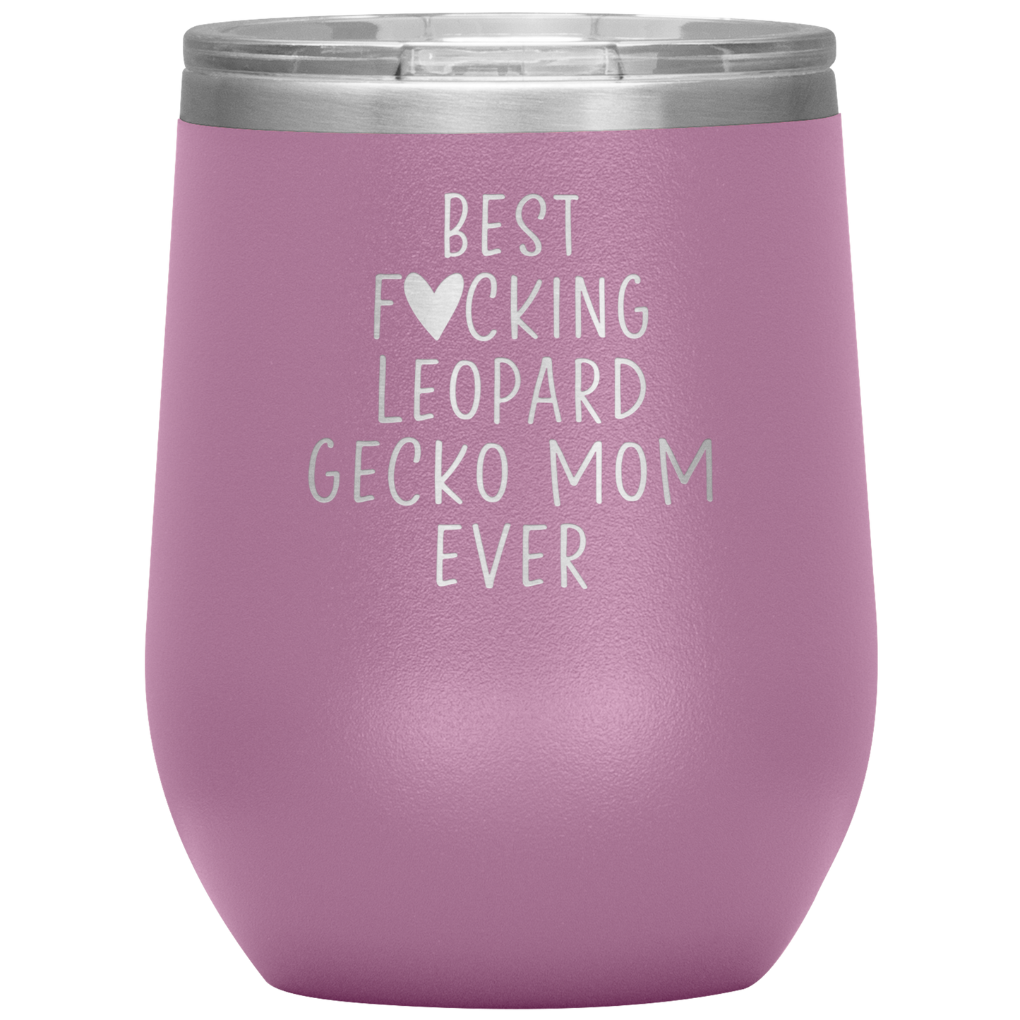 Leopard Gecko Mom Wine Tumbler, Leopard Gecko Mom Gifts, Travel Wine Cup, Birthday Gifts for Men and Women