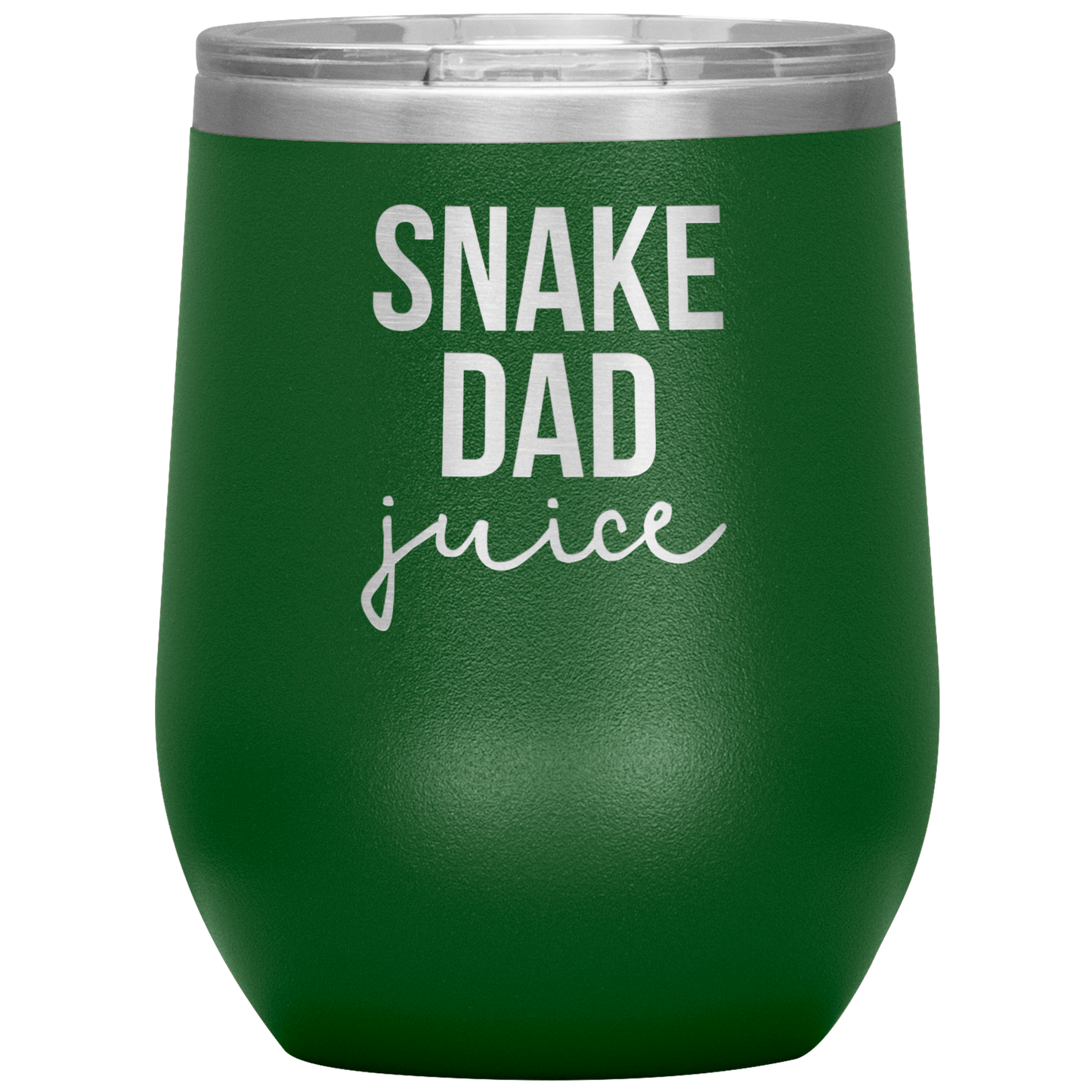 Snake Dad Wine Tumbler, Snake Dad Gifts, Travel Wine Cup, Birthday Gifts for Men and Women