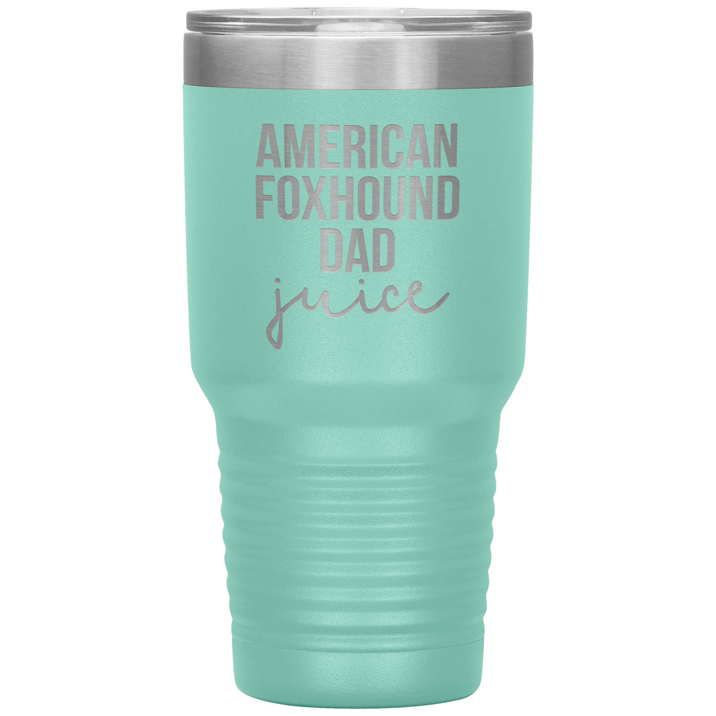 American Foxhound Dad Tumbler, Funny Travel Coffee Mug, Birthday Gifts for Men and Women