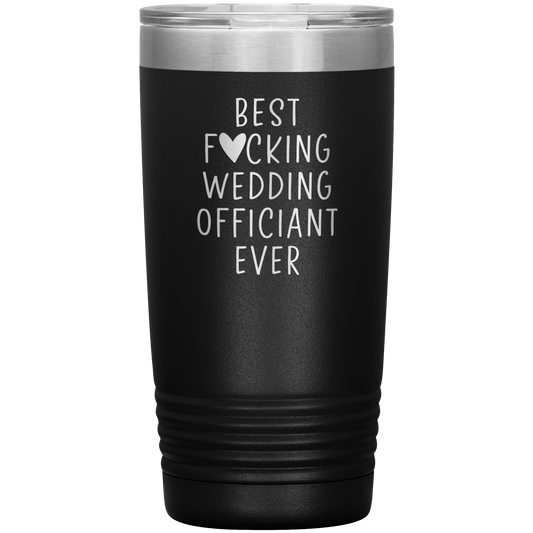 Wedding Officiant Tumbler, Wedding Officiant Gifts, Travel Coffee Mug, Birthday Gifts for Men and Women