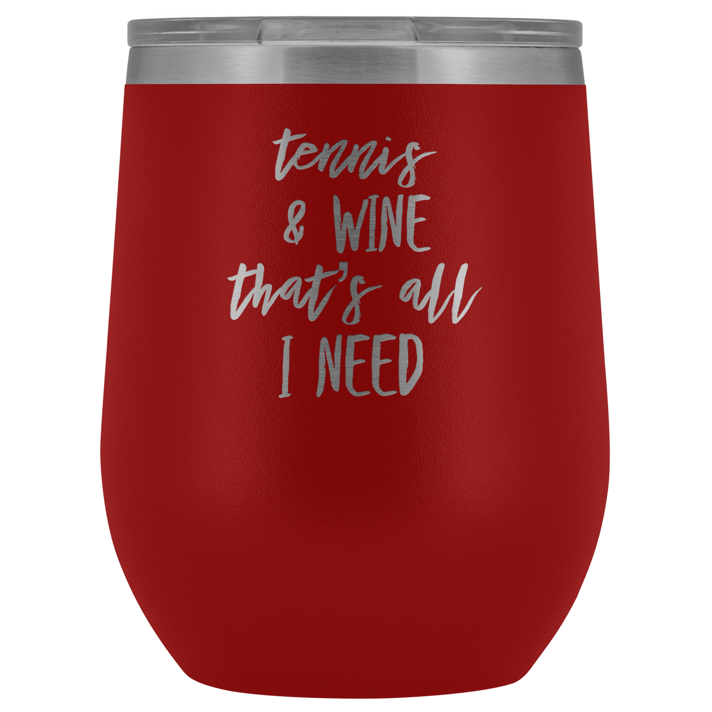 TENNIS WINE TUMBLER Funny Tennis Player Regalo Tennis Coach Mug Best Friend Cup Sorella Compleanno Doni Fratello Cup