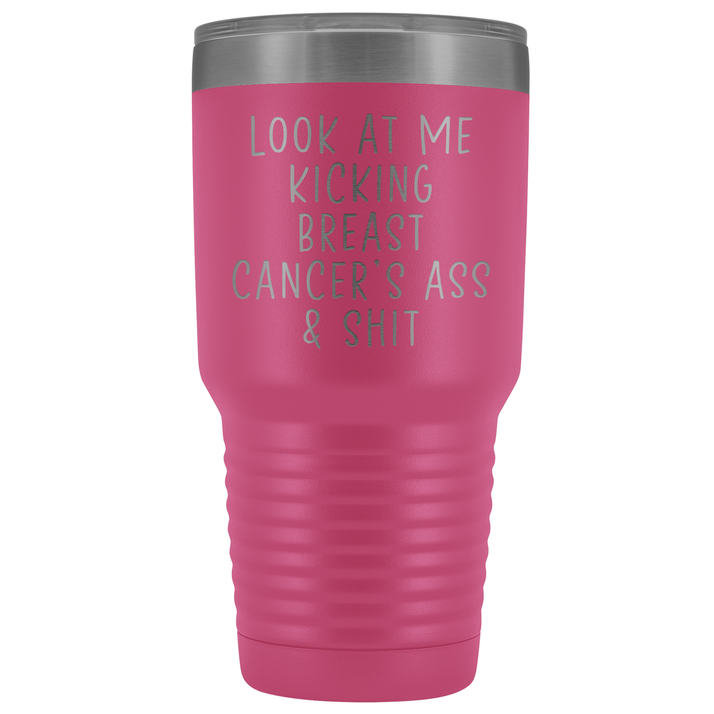 Breast Cancer Tumbler, Breast Cancer Survivor Gifts for Women, Funny Breast Cancer Survivor Mug