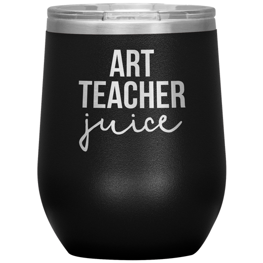 Professeur d'Art Vin Gobelet, Professeur d'Art Cadeaux, Voyages Tasse de Vin, des Cadeaux d'Anniversaire pour les Hommes et les Femmes