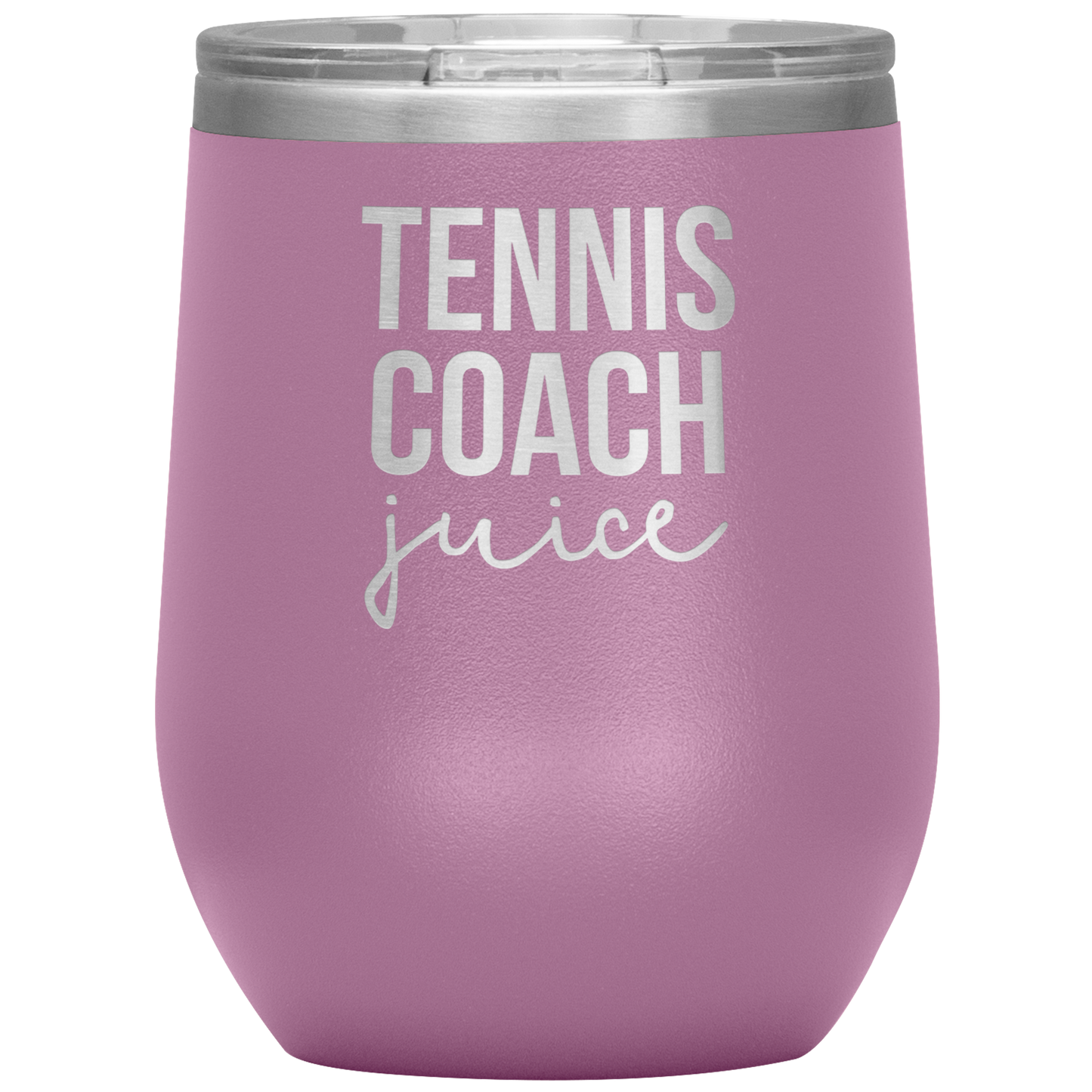 Tennis Coach Wine Tumbler, Tennis Coach Gifts, Travel Wine Cup, Birthday Gifts for Men and Women