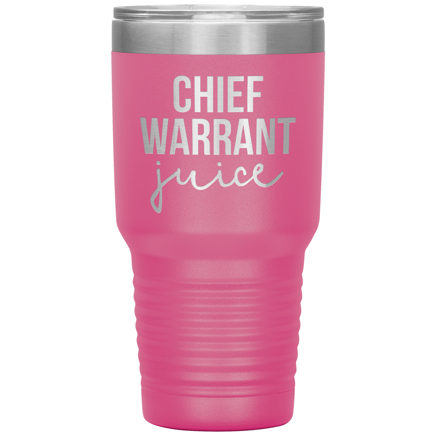 Chief Warrant Tumbler, Chief Mandado Gifts, Travel Coffee Mug, Birthday Gifts para Homens e Mulheres