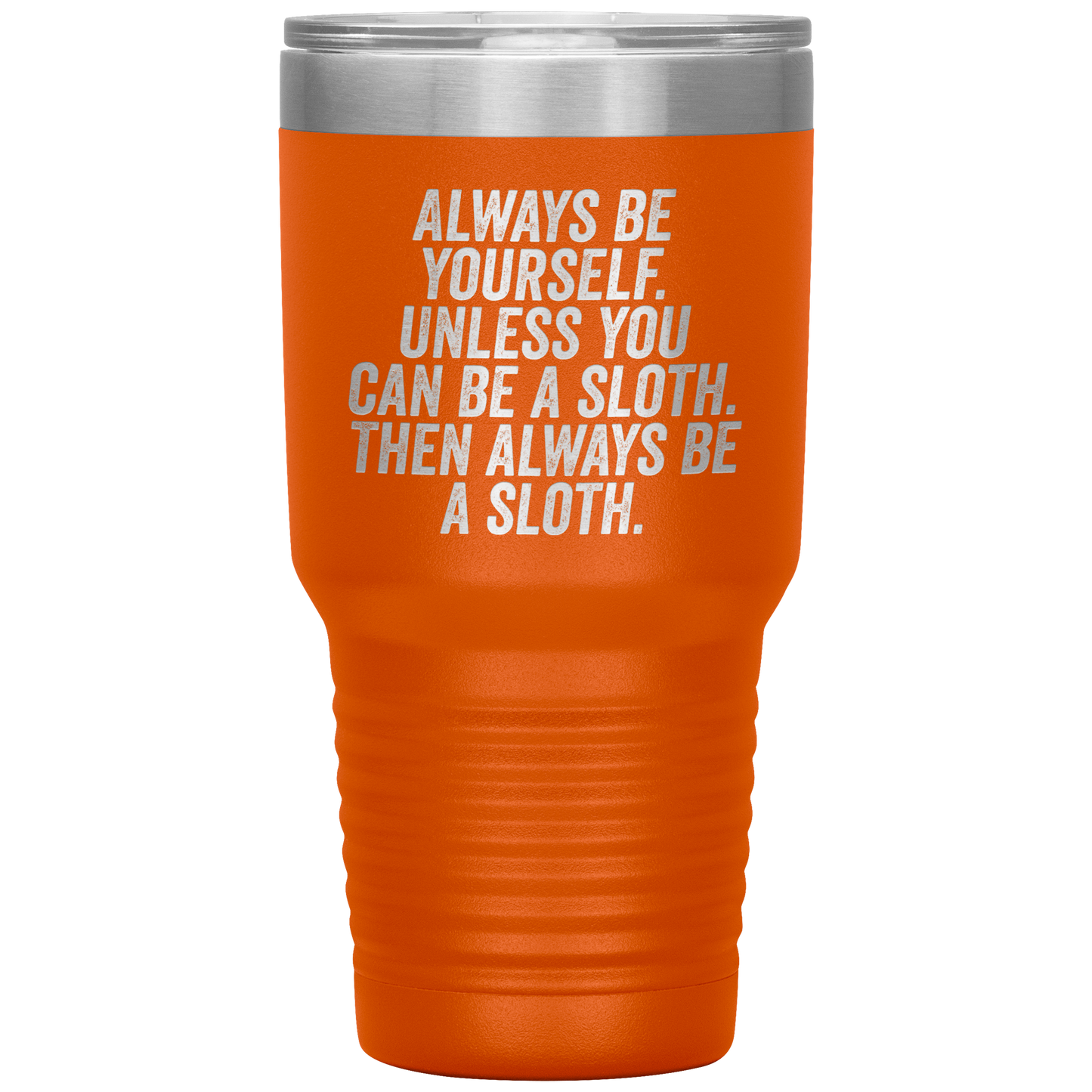 Sloth Tumbler, Sloth Gifts, Travel Coffee Mug, Birthday Gifts for Men and Women