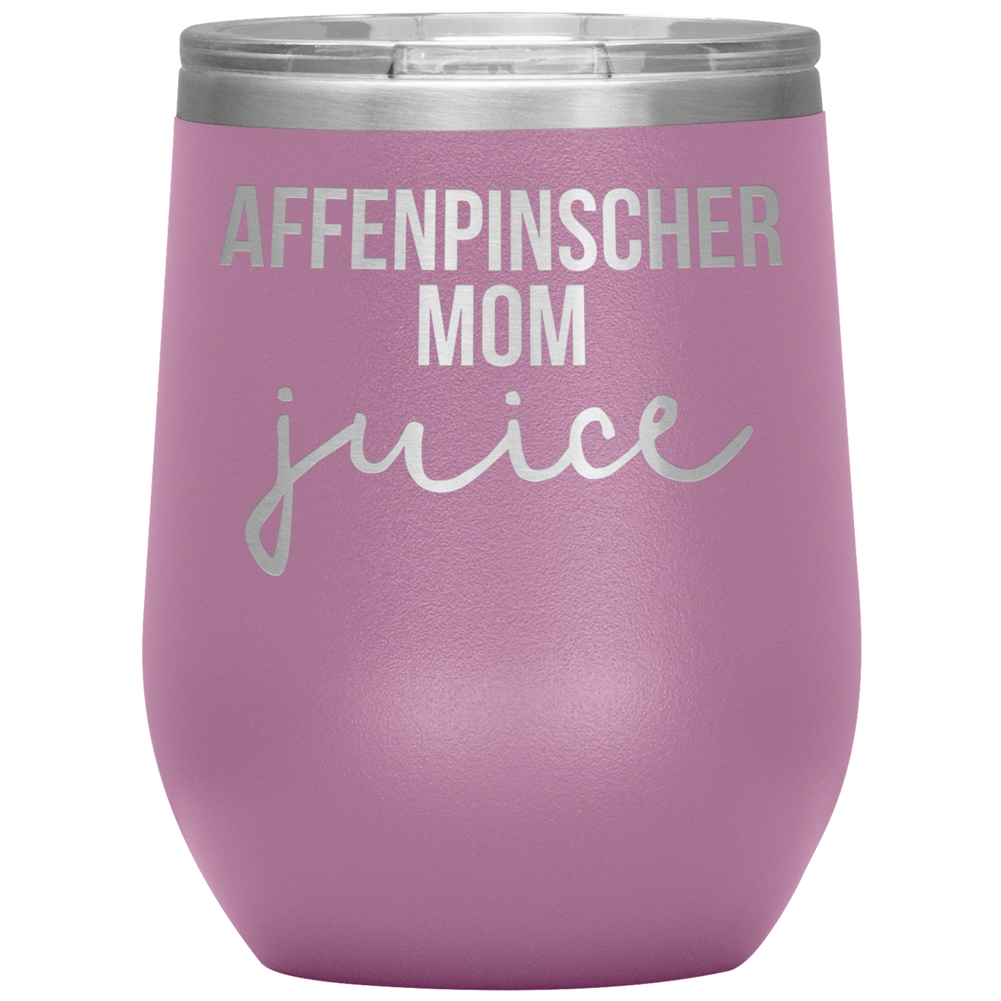 Affenpinscher Mom Wine Tumbler, Funny Travel Wine Cup, Birthday Gifts for Men and Women