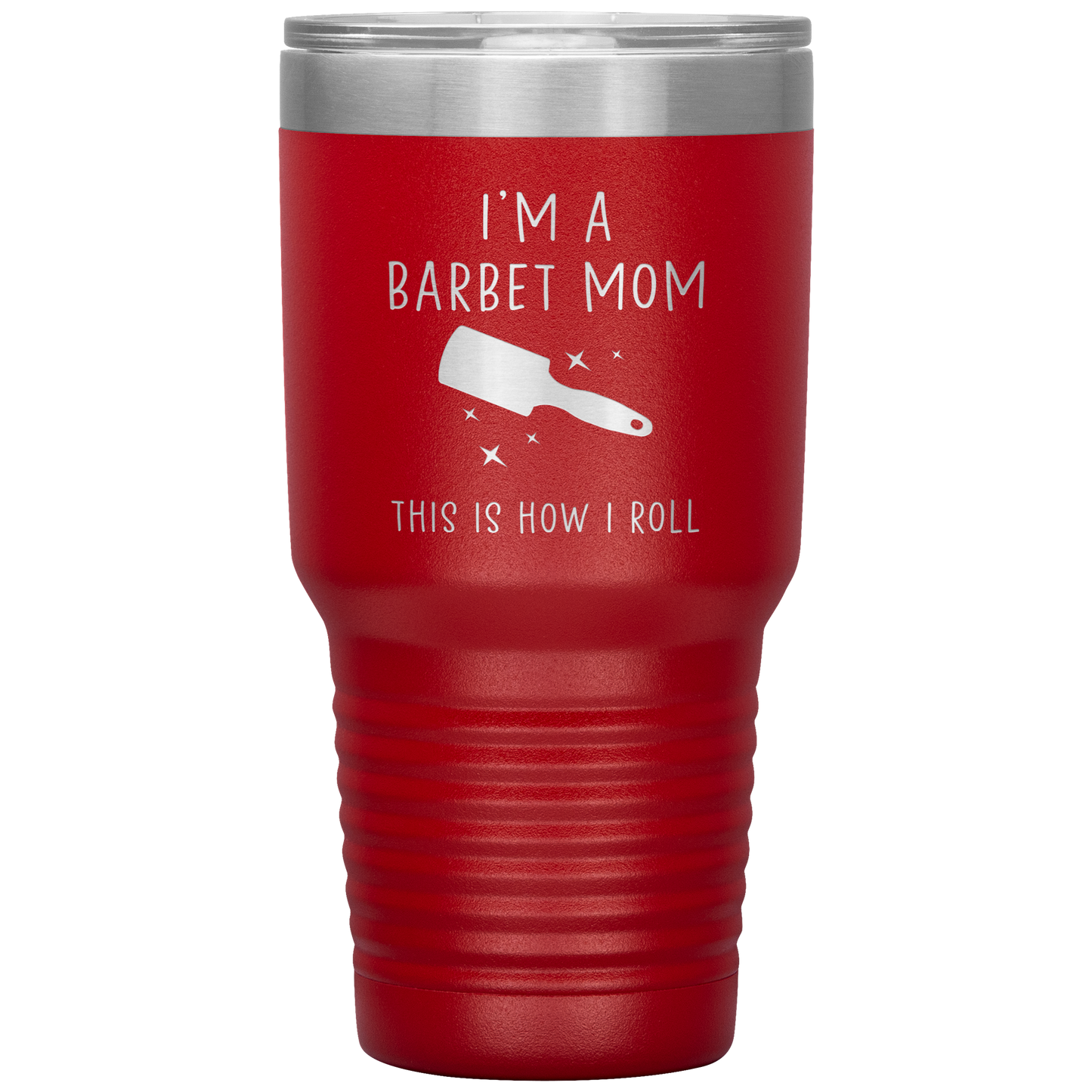 Barbet Mom Tumbler, Funny Travel Coffee Mug, Birthday Gifts for Men and Women