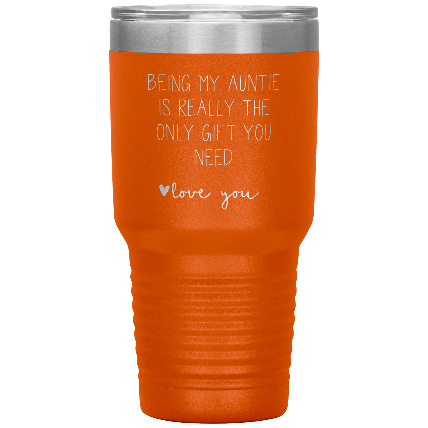 Auntie Tumbler, Auntie Gifts, Travel Coffee Mug, Birthday Gifts for Men and Women