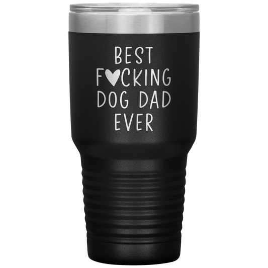 Dog Dad Tumbler, Dog Dad Gifts, Travel Coffee Mug, Birthday Gifts for Men and Women