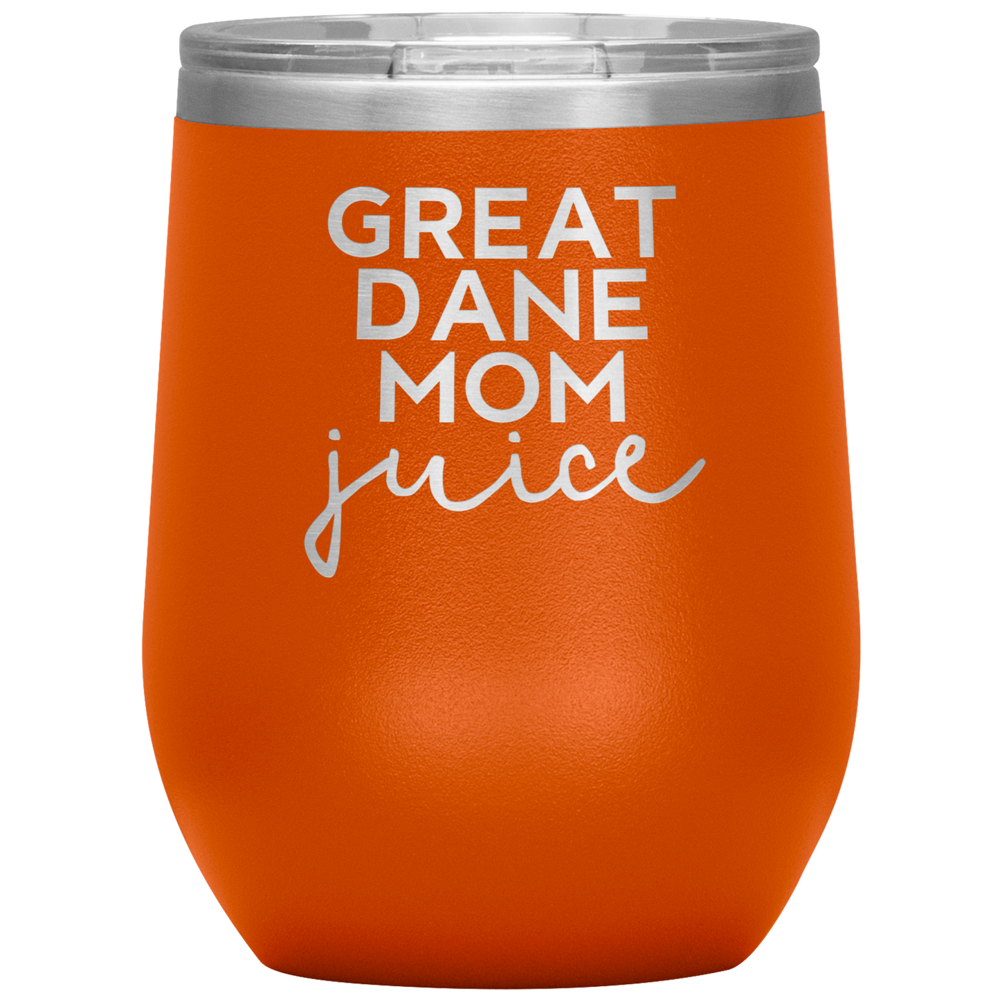 Great Dane Mom Wine Tumbler, Great Dane Mom Gifts, Travel Wine Cup, Birthday Gifts for Men and Women