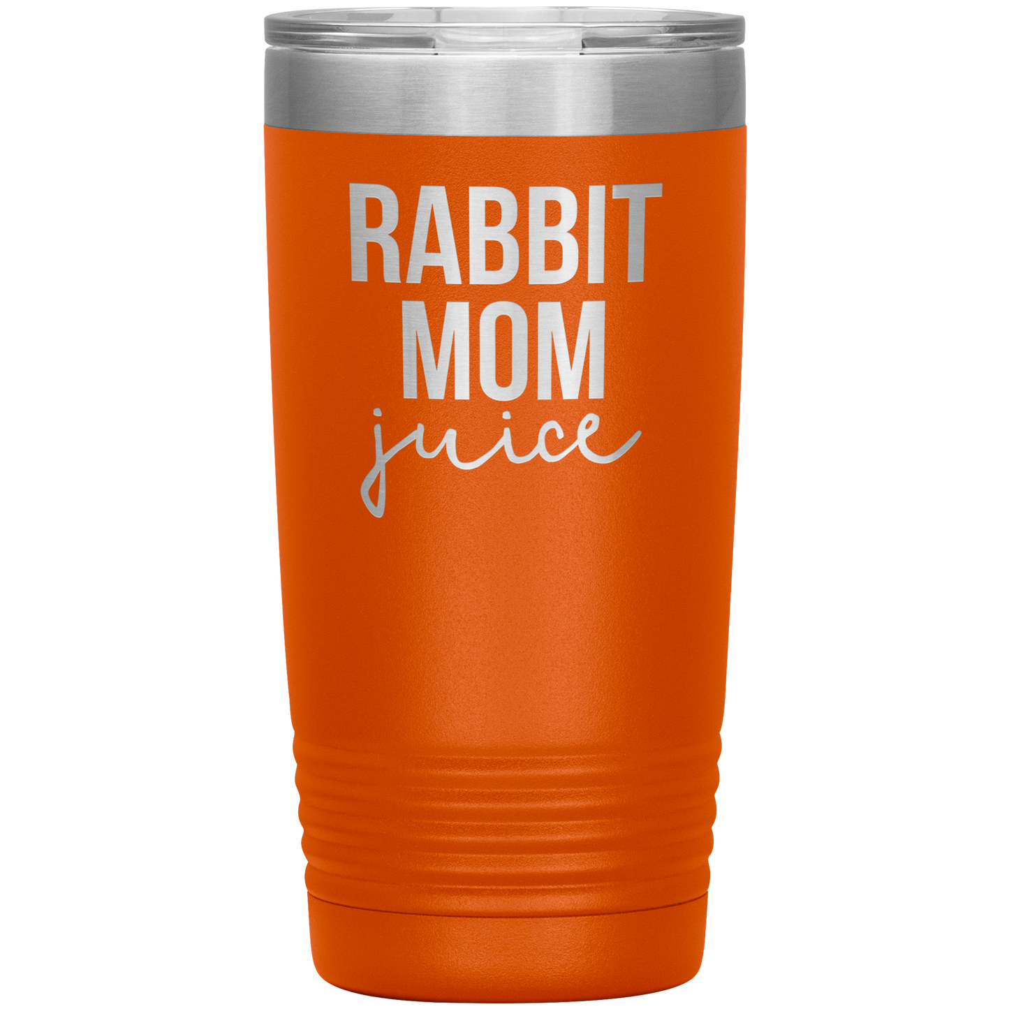 Rabbit Mom Tumbler, Rabbit Mom Gifts, Travel Coffee Mug, Birthday Gifts for Men and Women