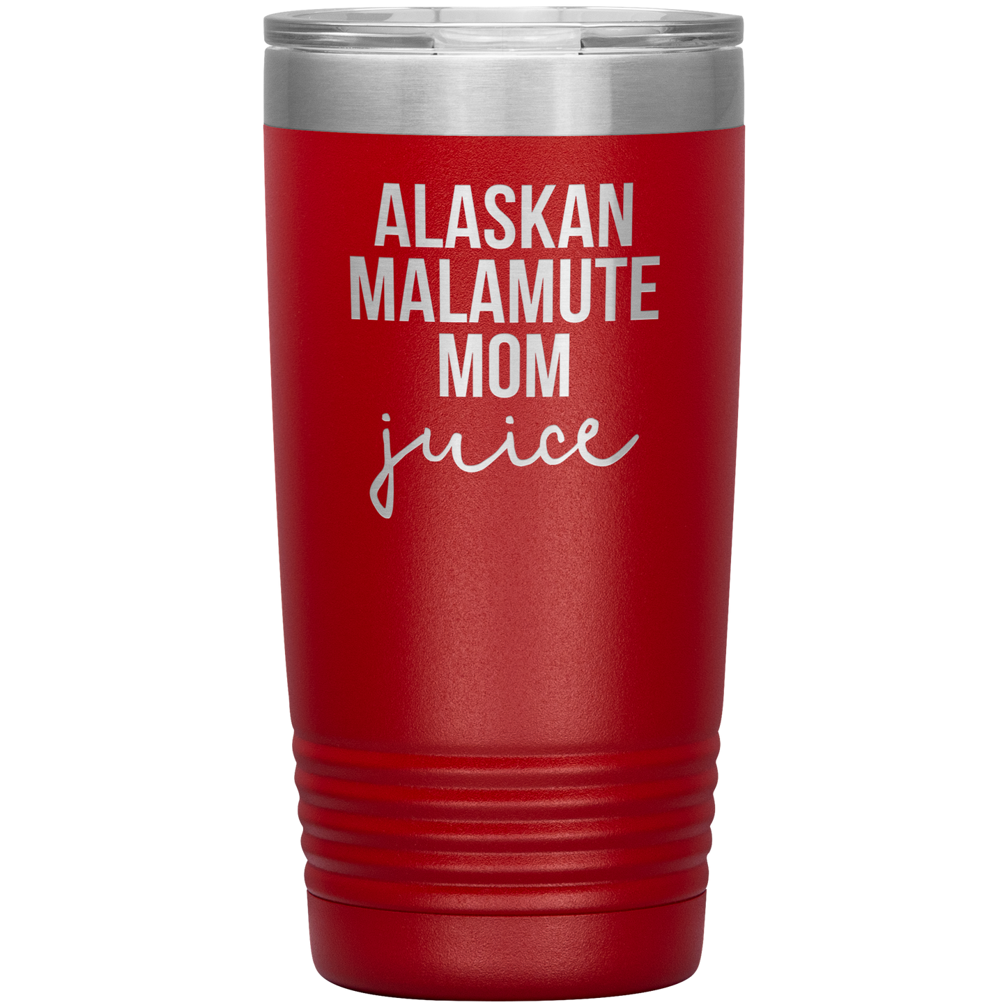 Alaskan Malamute Mom Tumbler, Funny Travel Coffee Mug, Birthday Gifts for Men and Women