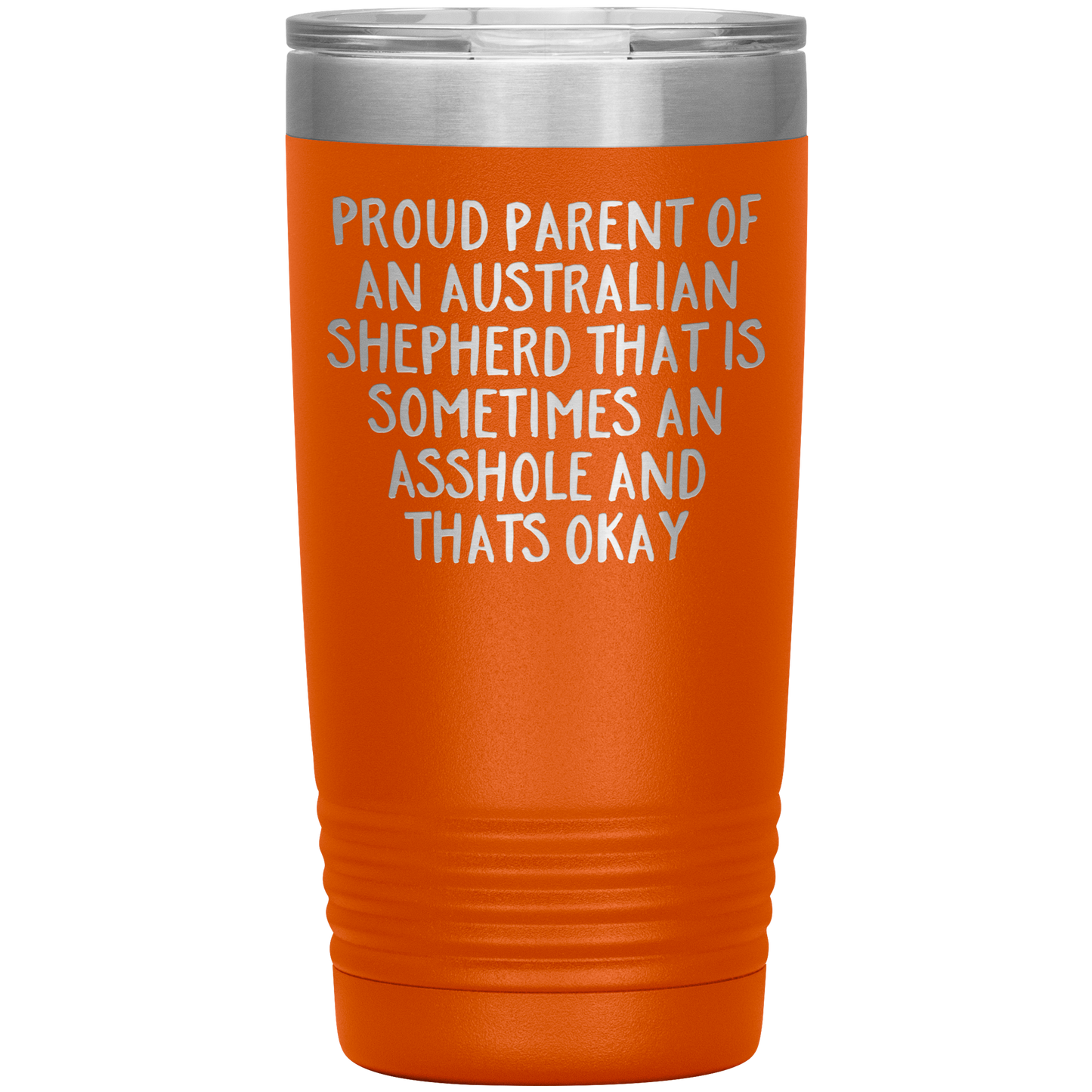 Australian Shepherd Tumbler, Australian Shepherd Dad Gifts, Australian Shepherd Mom Coffee Mug, Birthday Gifts for Men and Women