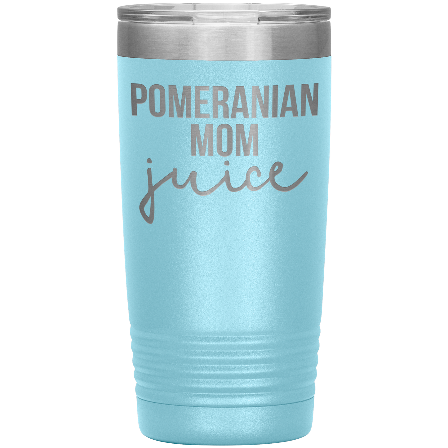 Pomeranian Mom Tumbler, Pomeranian Mom Gifts, Travel Coffee Mug, Cadeaux d’anniversaire pour hommes et femmes