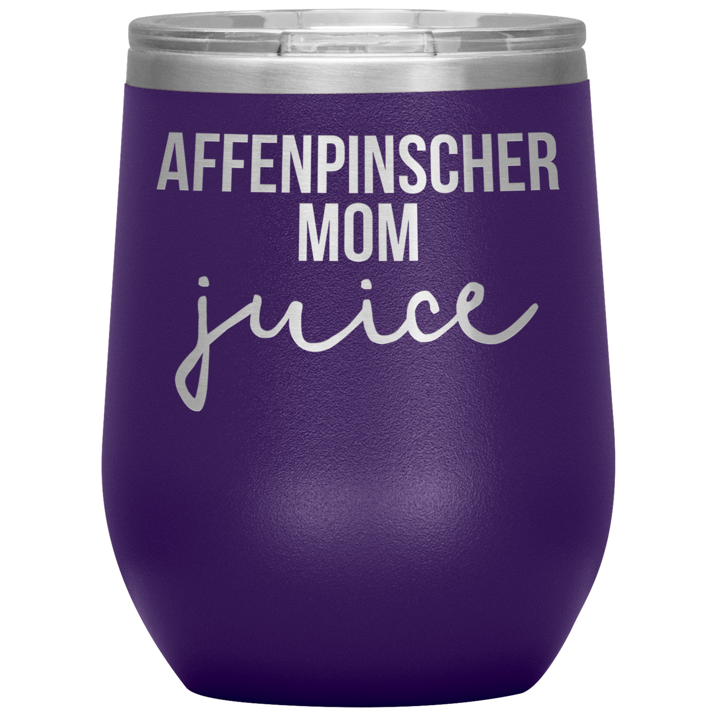 Affenpinscher Mom Wine Tumbler, Funny Travel Wine Cup, Birthday Gifts for Men and Women