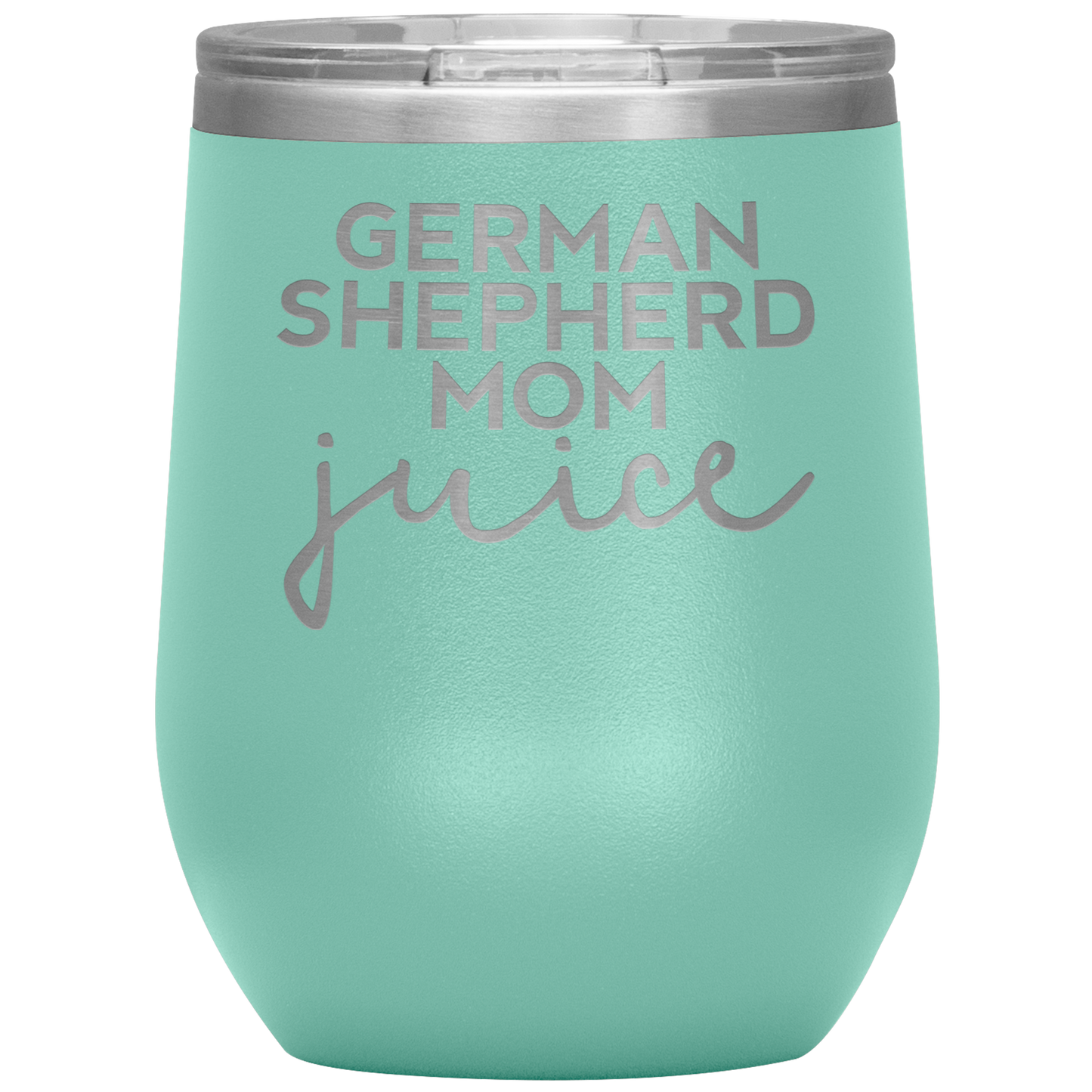 German Shepherd Mom Wine Tumbler, German Shepherd Mom Gifts, Travel Wine Cup, Birthday Gifts for Men and Women