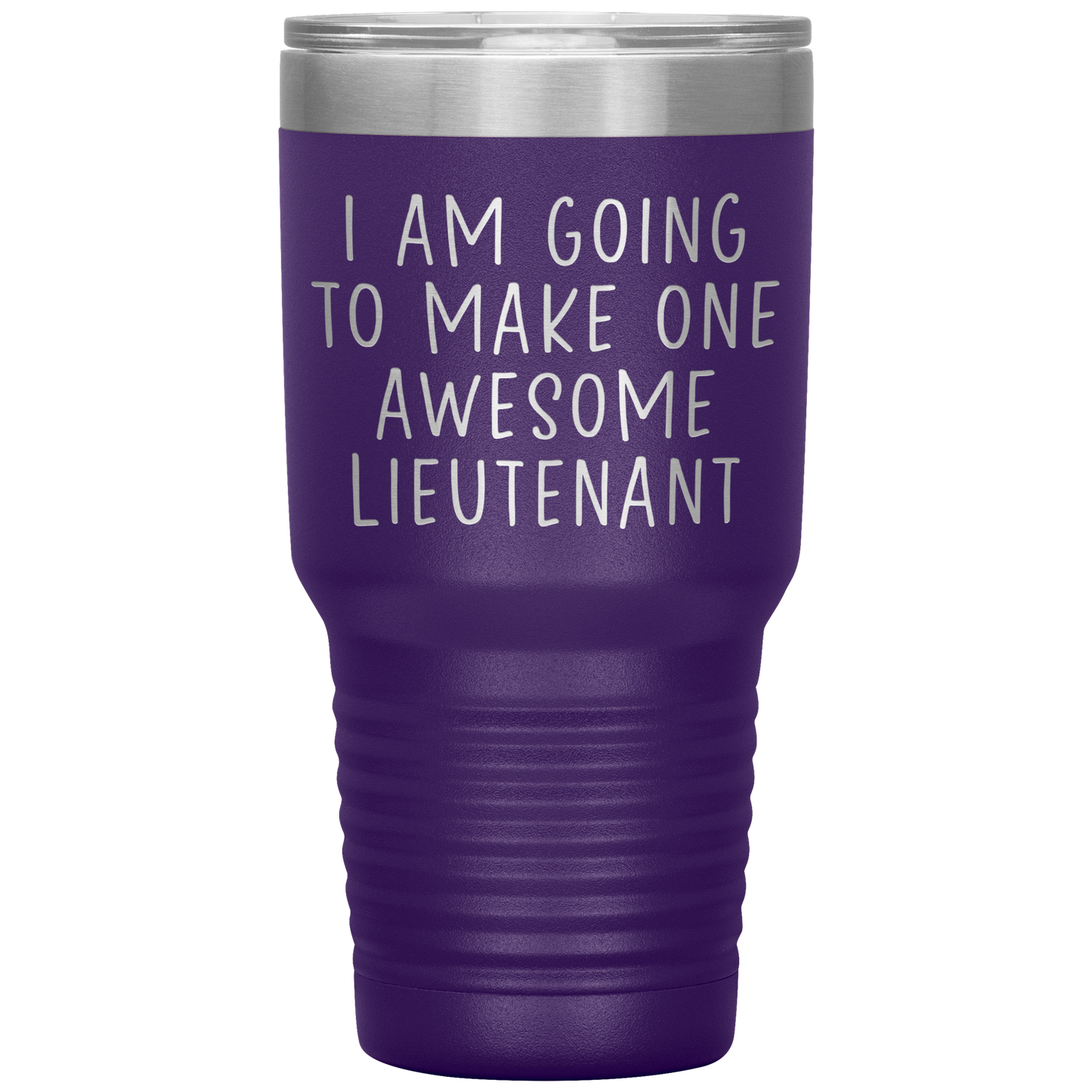 Lieutenant Tumbler, Lieutenant Gifts, Travel Coffee Mug, Birthday Gifts for Men and Women