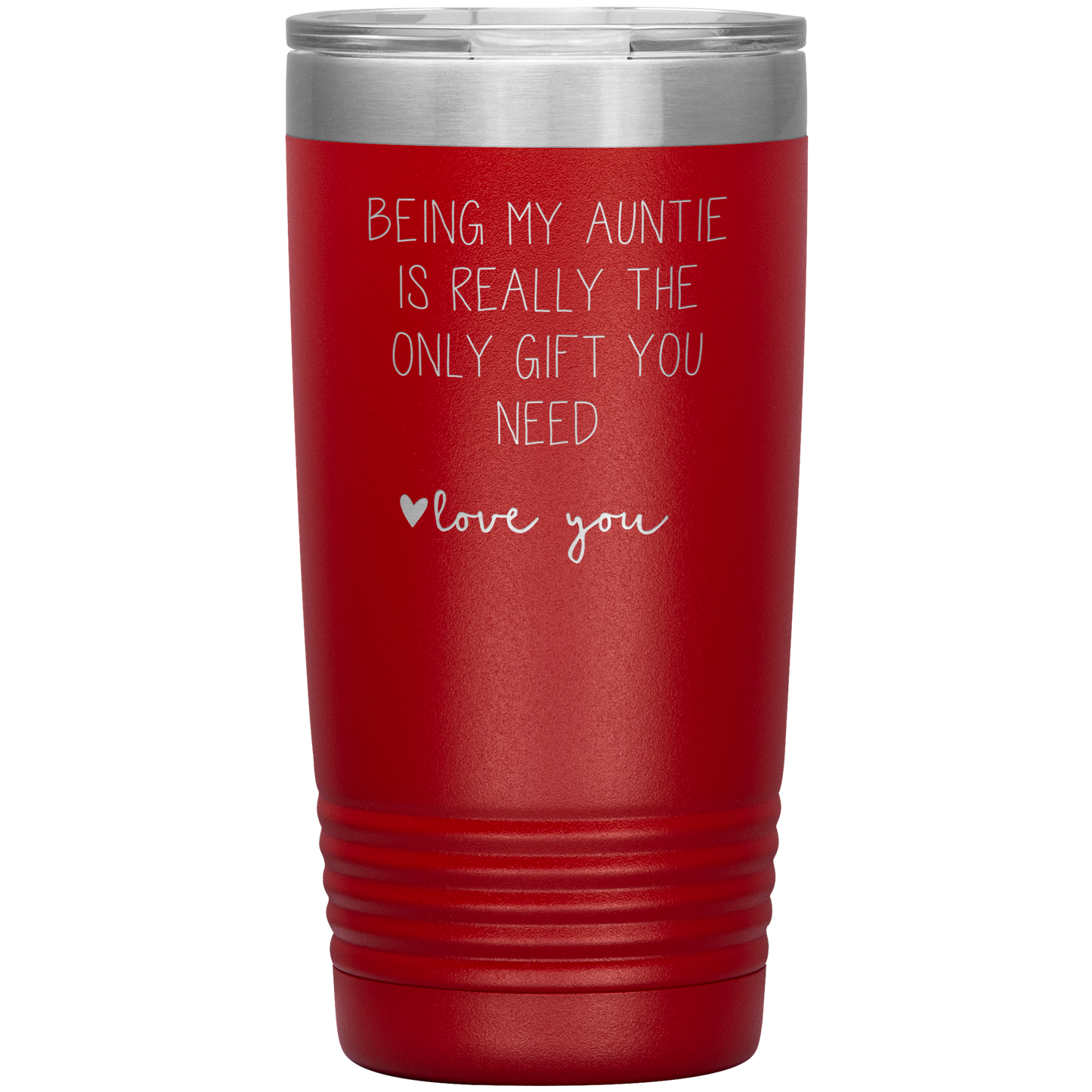 Auntie Tumbler, Auntie Gifts, Travel Coffee Mug, Birthday Gifts for Men and Women