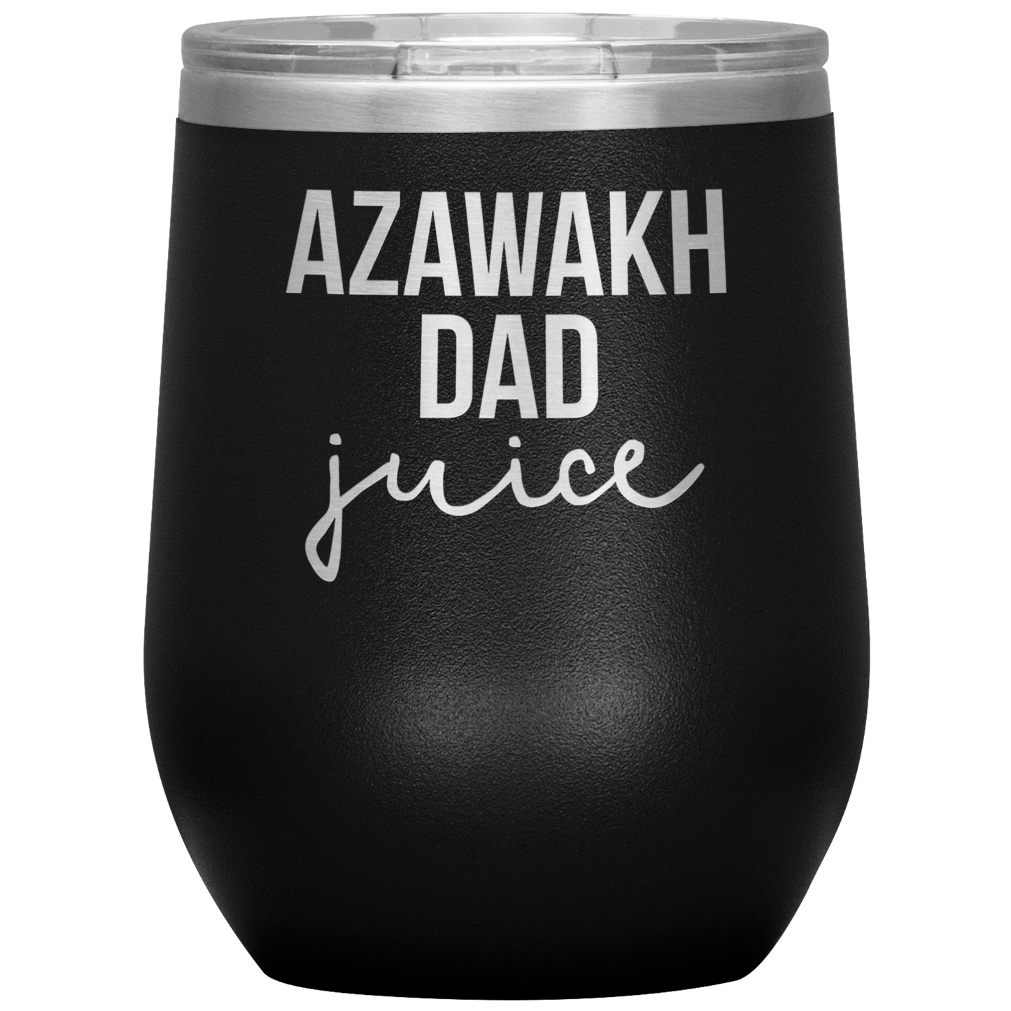 Azawakh Dad Wine Tumbler, Funny Travel Wine Cup, Birthday Gifts for Men and Women