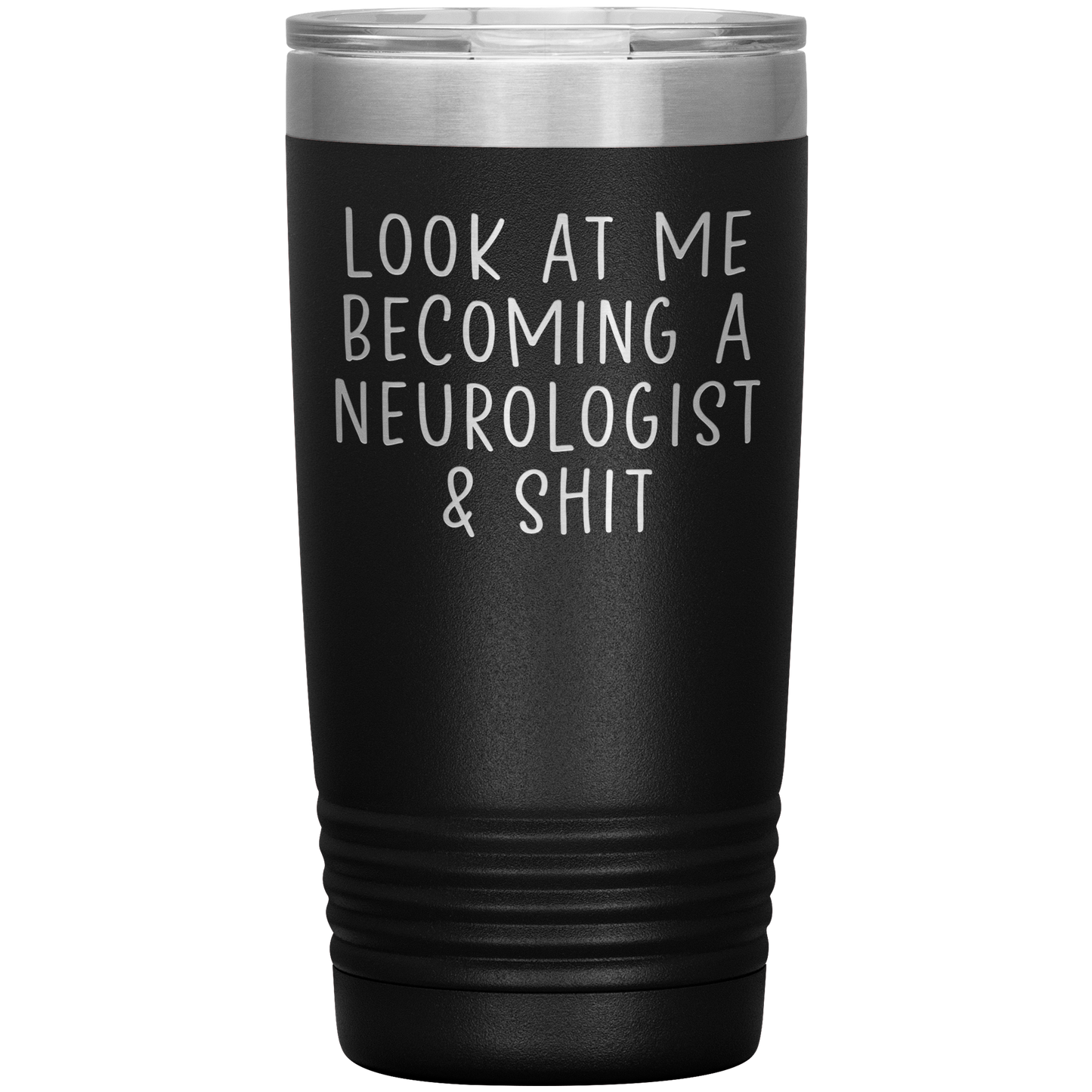 Neurólogo Tumbler, Regalos neurólogos, Taza de Café de Viaje, Regalos de Cumpleaños para Hombres y Mujeres