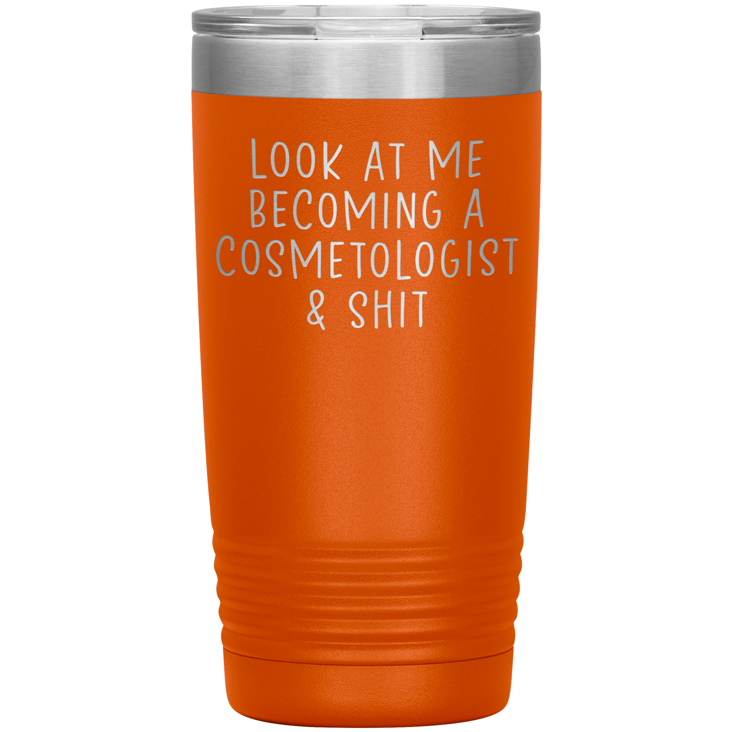 Cosmetologo Tumbler, Cosmetologa Regali, Travel Coffee Mug, Regali di compleanno per uomini e donne