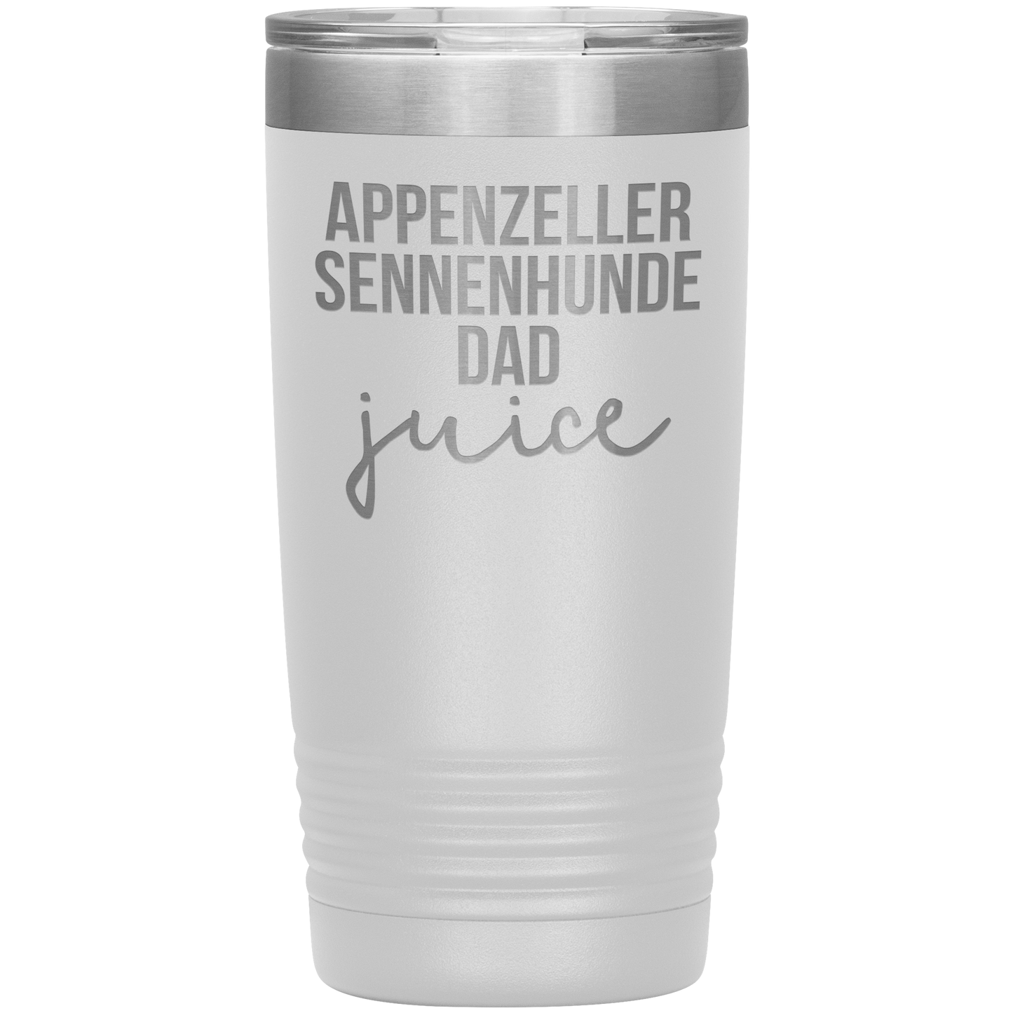 Appenzeller Sennenhunde Dad Tumbler, Funny Travel Coffee Mug, Birthday Gifts for Men and Women