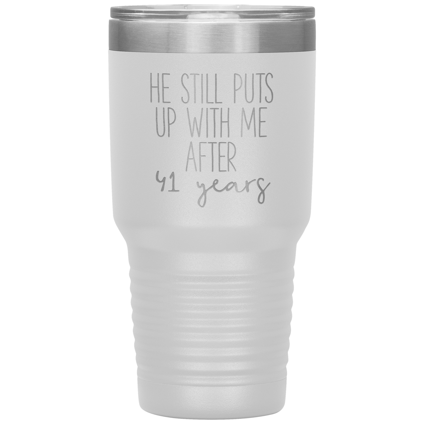 41st Anniversary Gifts, Coffee Mug, Tumbler, Birthday Gifts for Men and Women