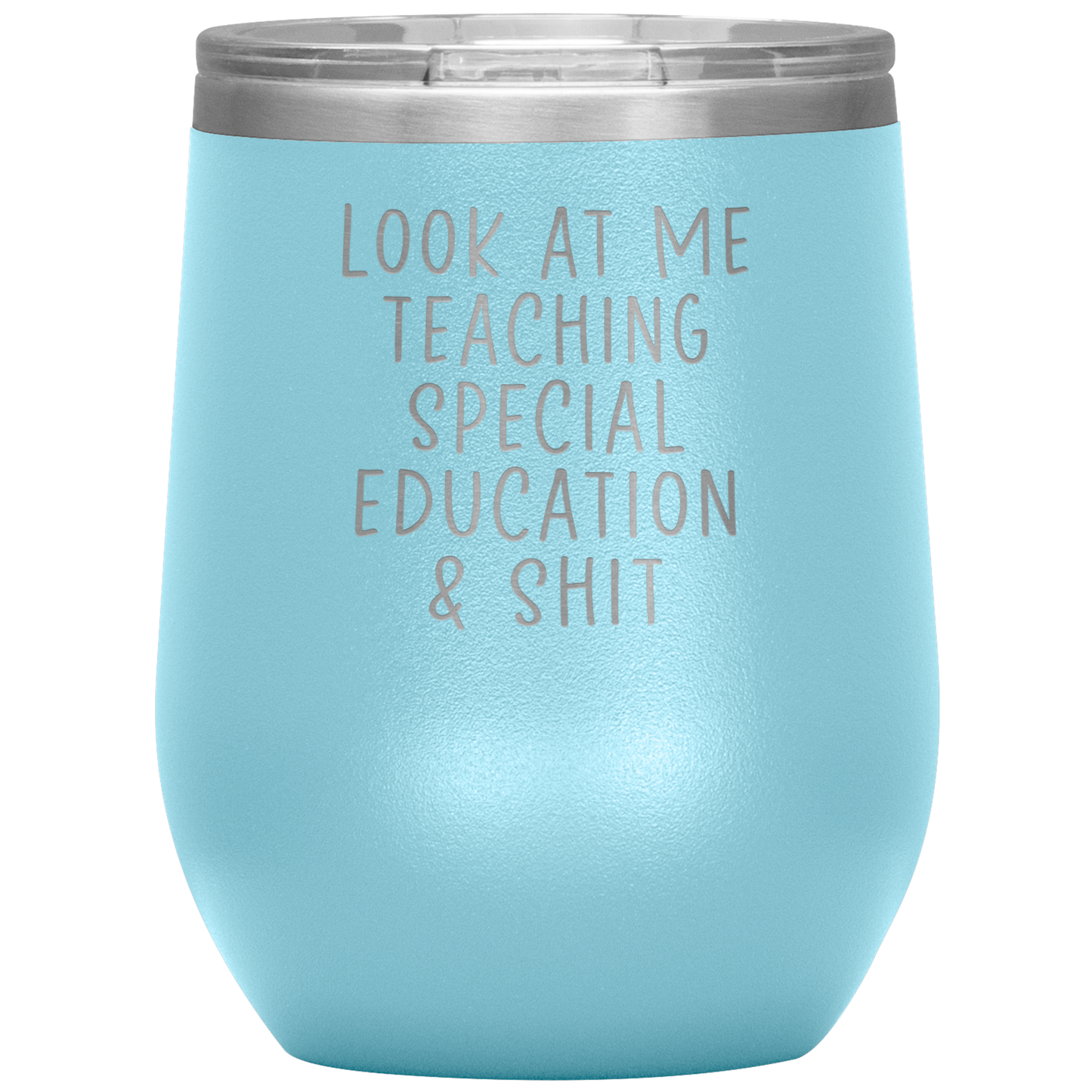 Special Education Teacher Wine Tumbler, Special Education Teacher Gifts, Travel Wine Cup, Birthday Gifts for Men and Women