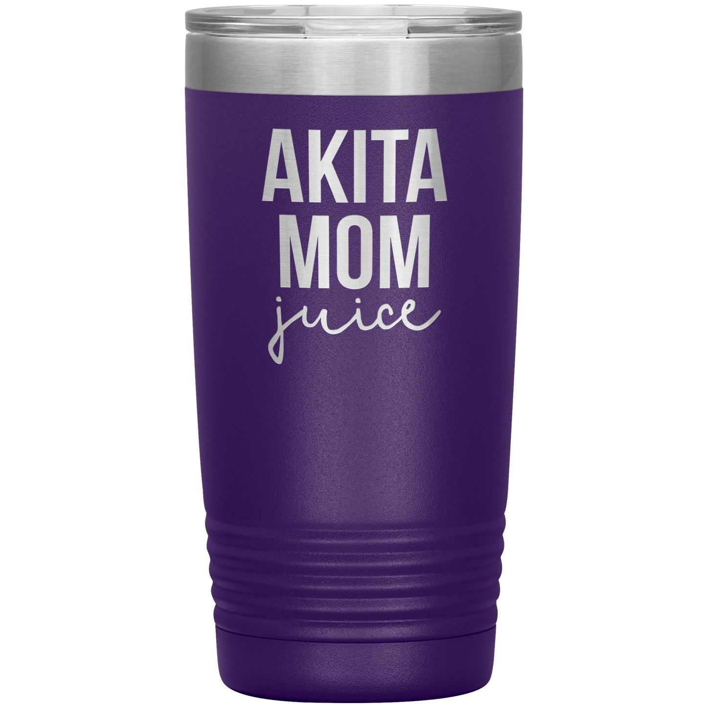 Akita Mom Tumbler, Funny Travel Coffee Mug, Birthday Gifts for Men and Women