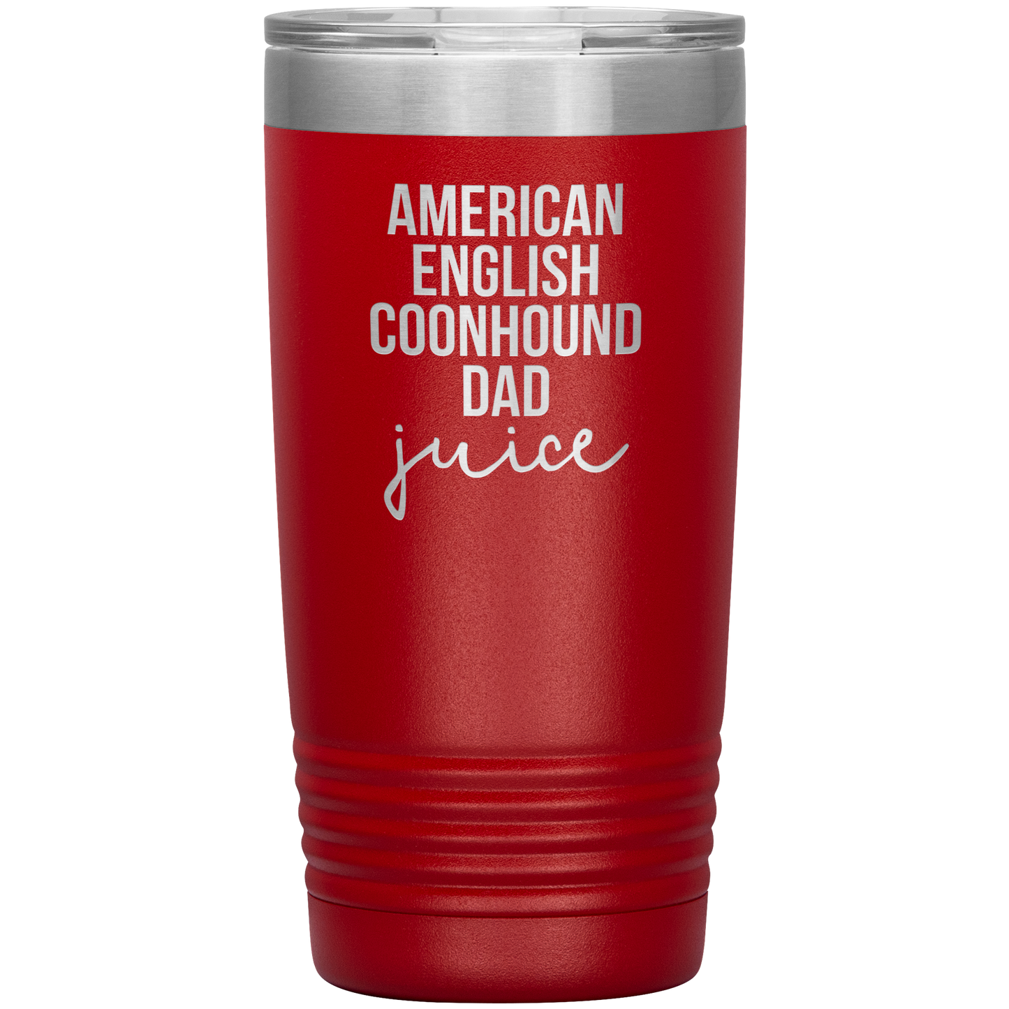 American English Coonhound Dad Tumbler, Funny Travel Coffee Mug, Birthday Gifts for Men and Women