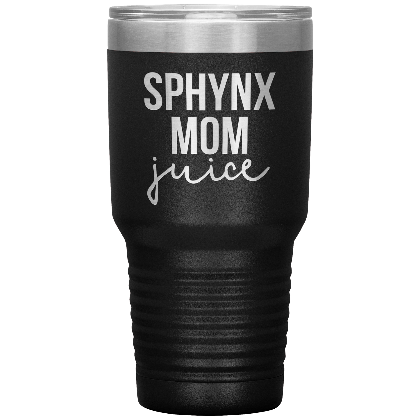 Verre de maman de Sphynx, cadeaux de maman de Sphynx, chope de café de voyage, cadeaux d'anniversaire pour les hommes et les femmes