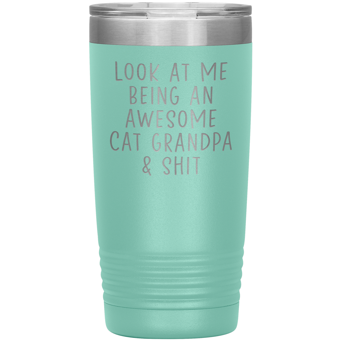 Cat Grandpa Gifts, Coffee Mug, Tumbler, Birthday Gifts for Men and Women